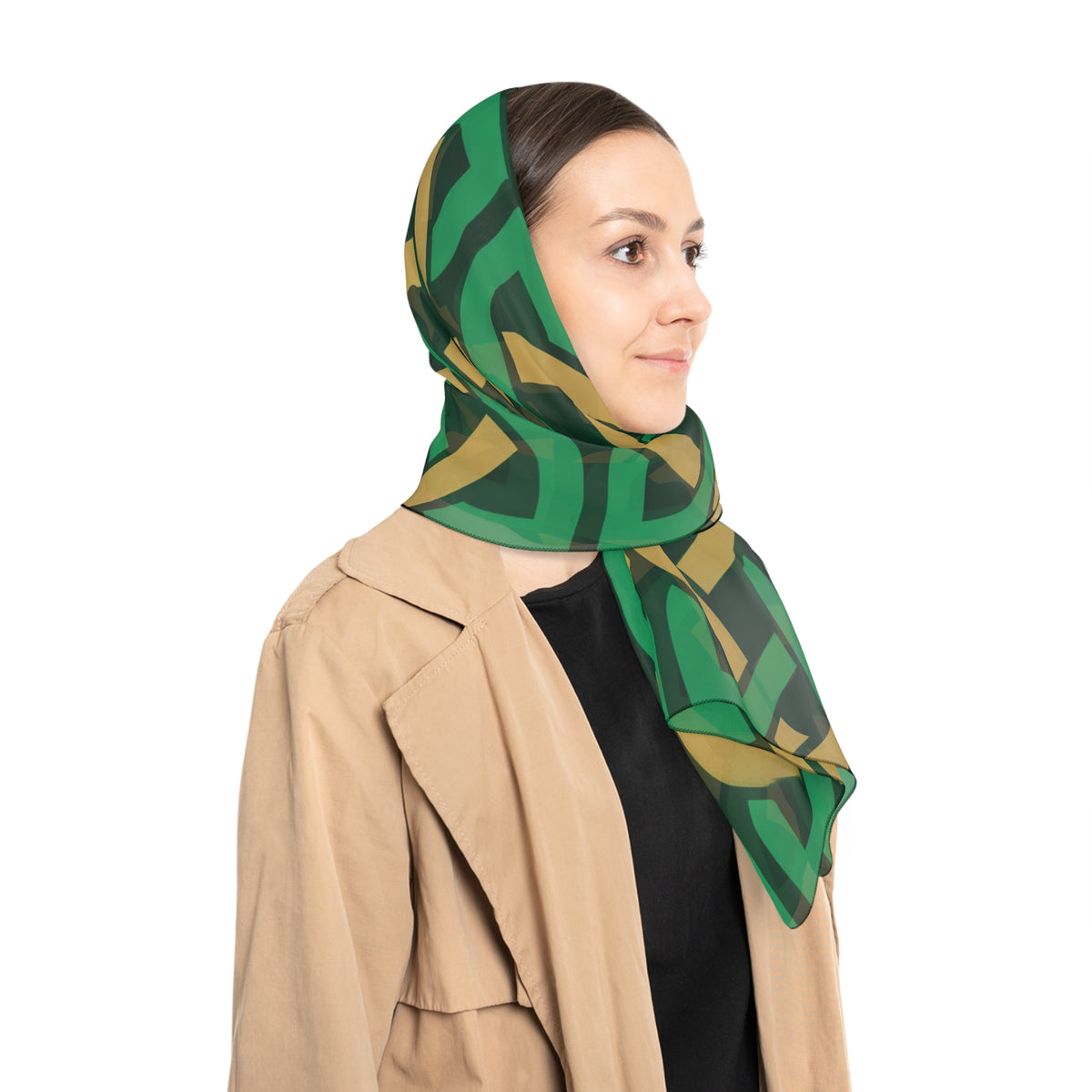 Kirkstall - Celtic Knot Emerald Scarf