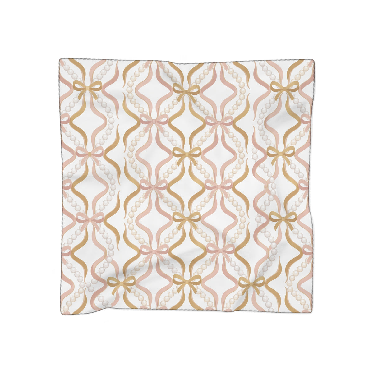 Beauclerc - Pearl Ribbon Trellis Scarf