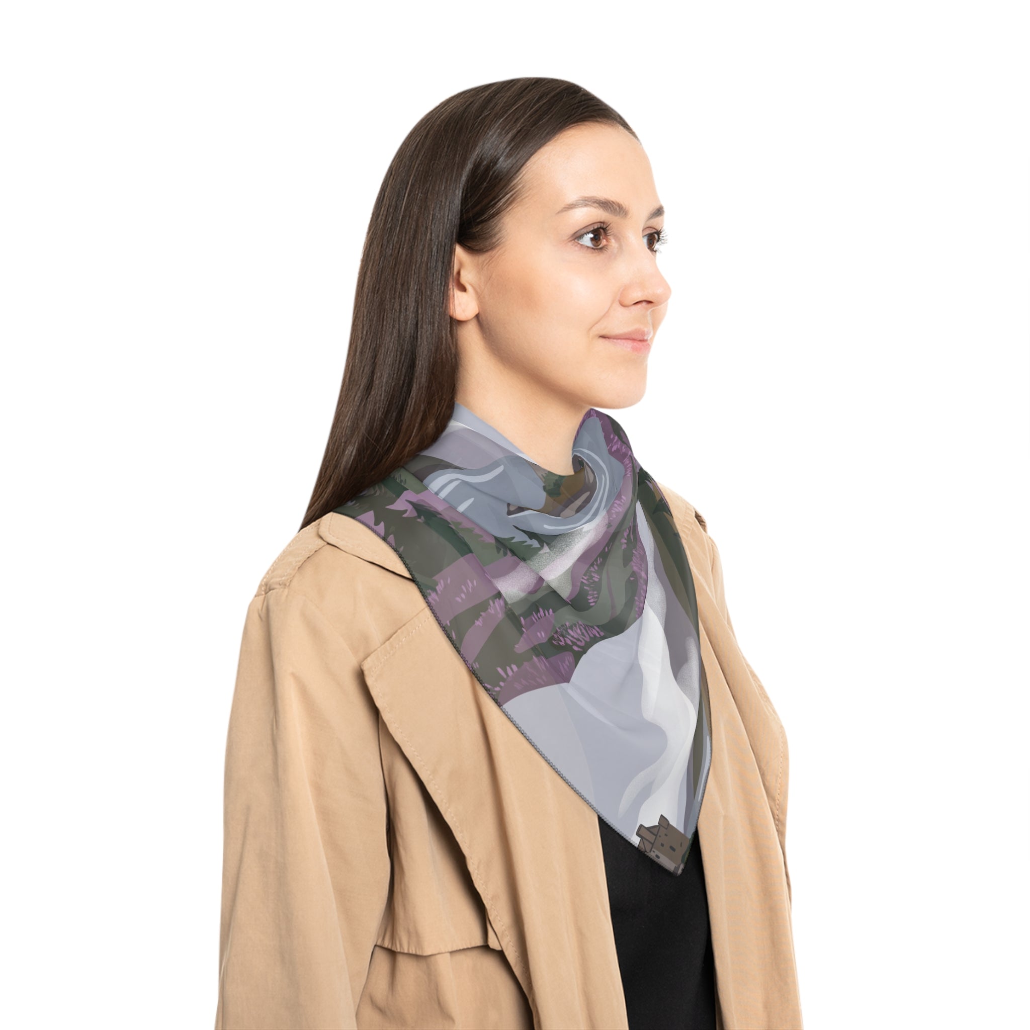 Middleham - Scottish Loch Castle Scarf