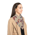 Zorzi - Folk Cross-Stitch Sampler Scarf