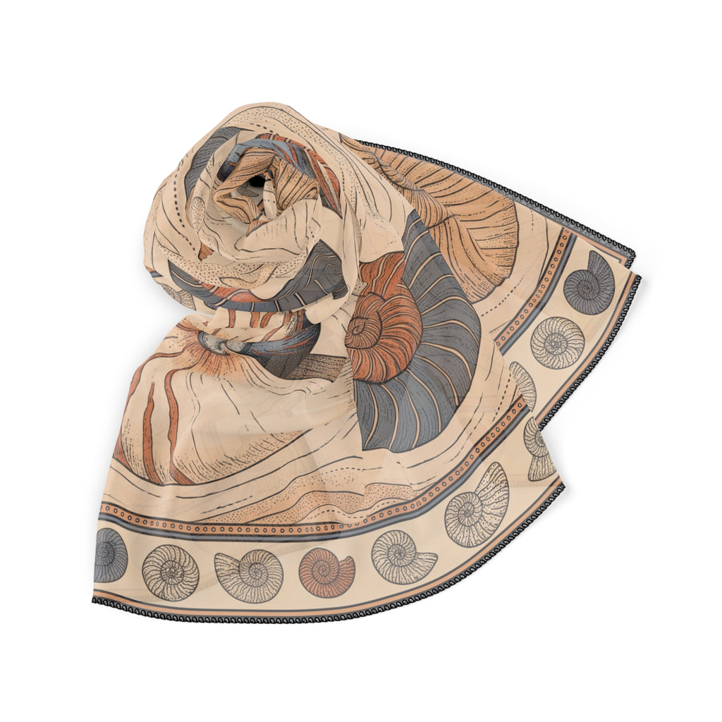 Kinross - Ammonite Fossil Study Scarf