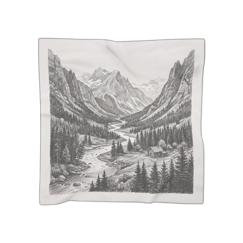 Carmody - Valley Mist Sketch Scarf
