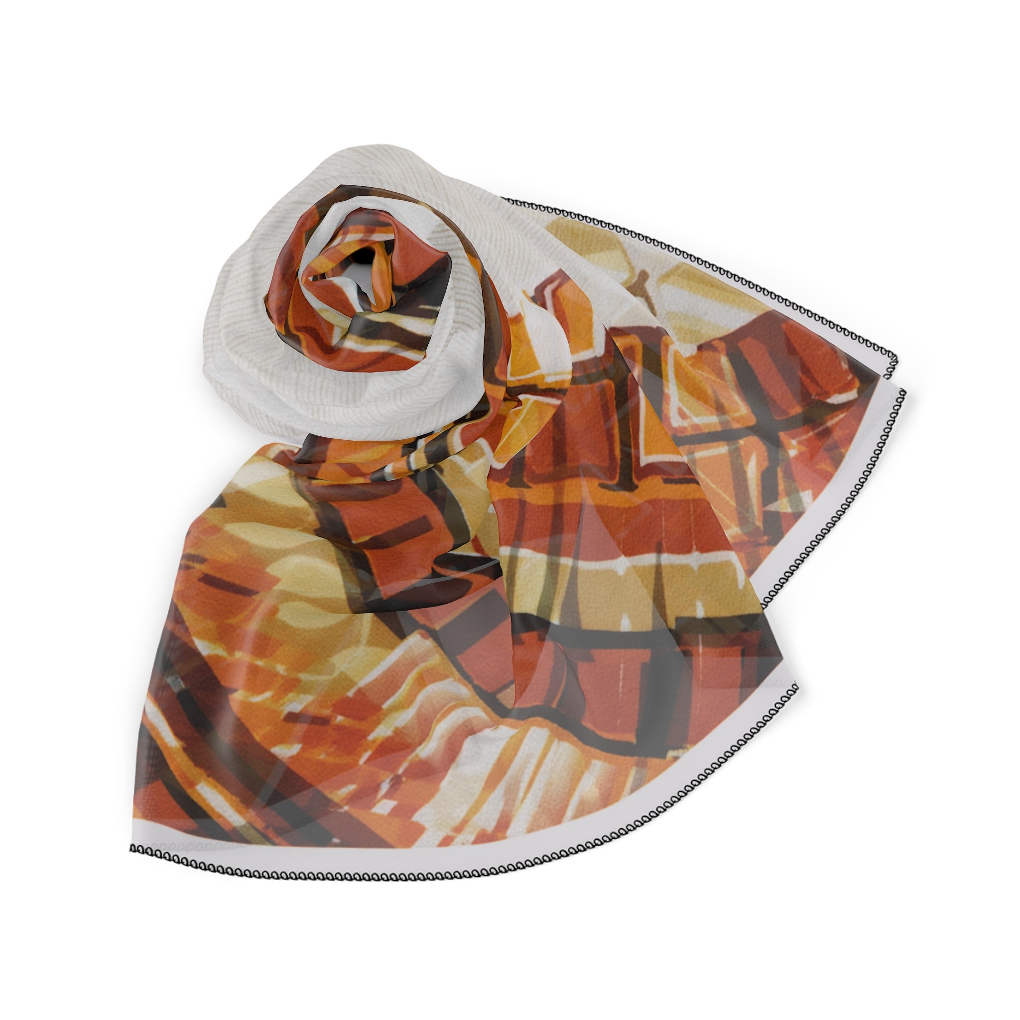 Caracciolo - Duchess of Sienna Lines Silk Scarf