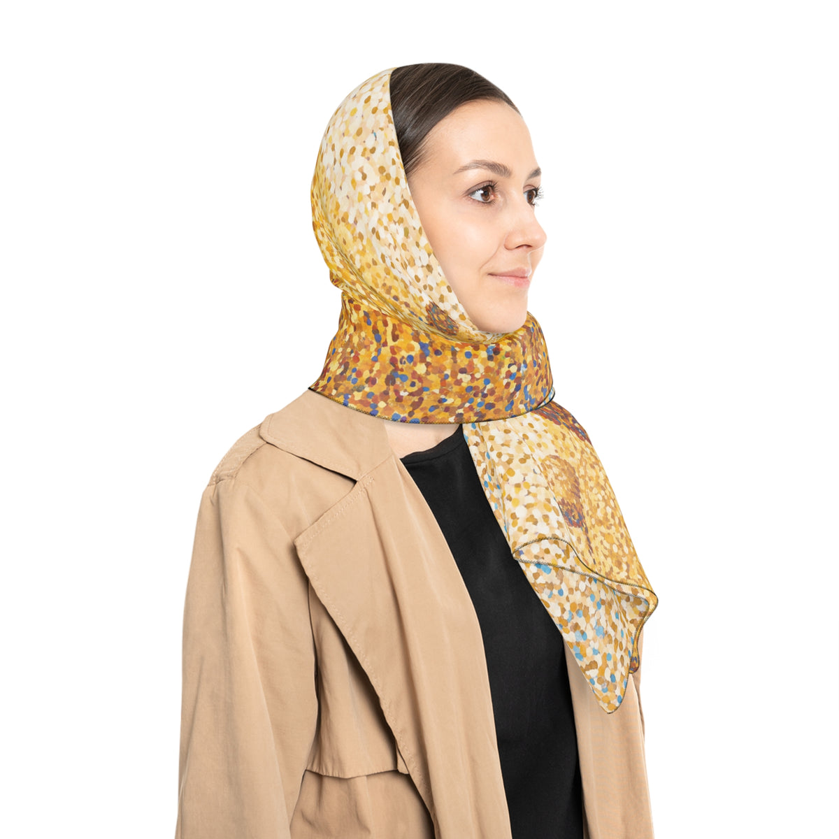 Casterbridge - Harvest Field Pointillist Scarf