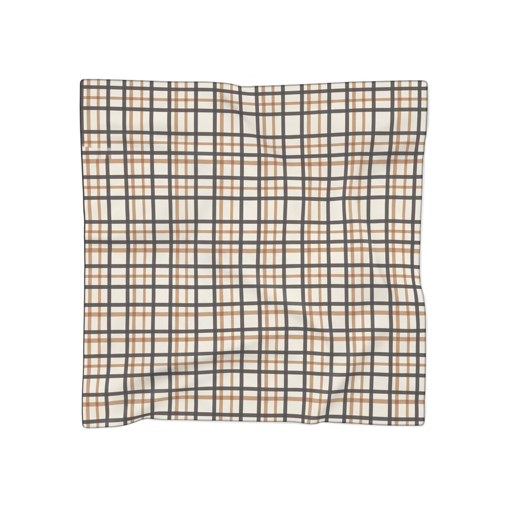 Cotgrave - Espresso Tattersall Scarf