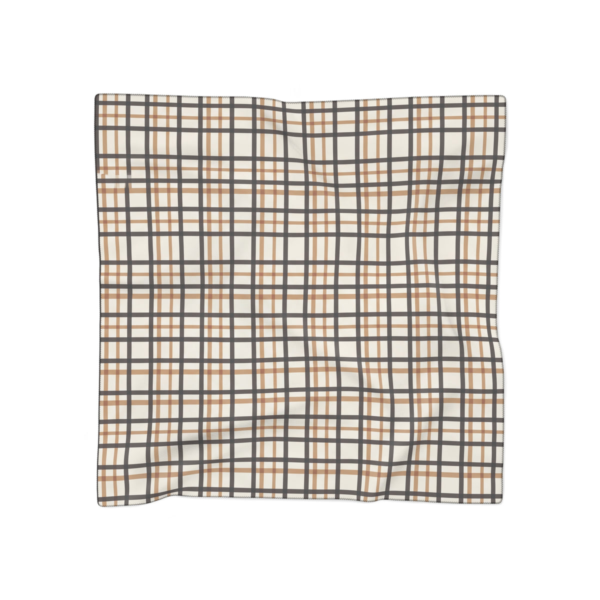 Cotgrave - Espresso Tattersall Scarf