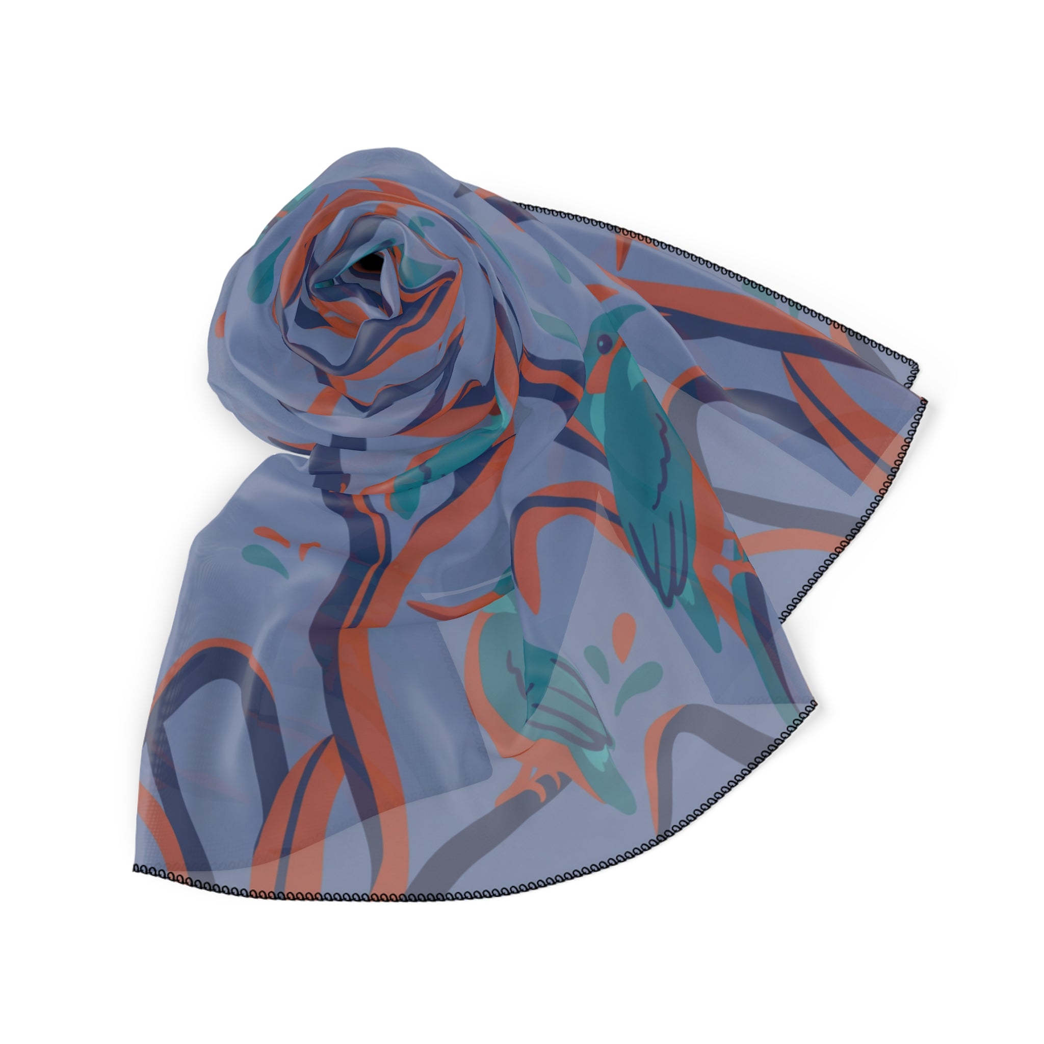 Marchmont - Teal Kingfisher River Scarf