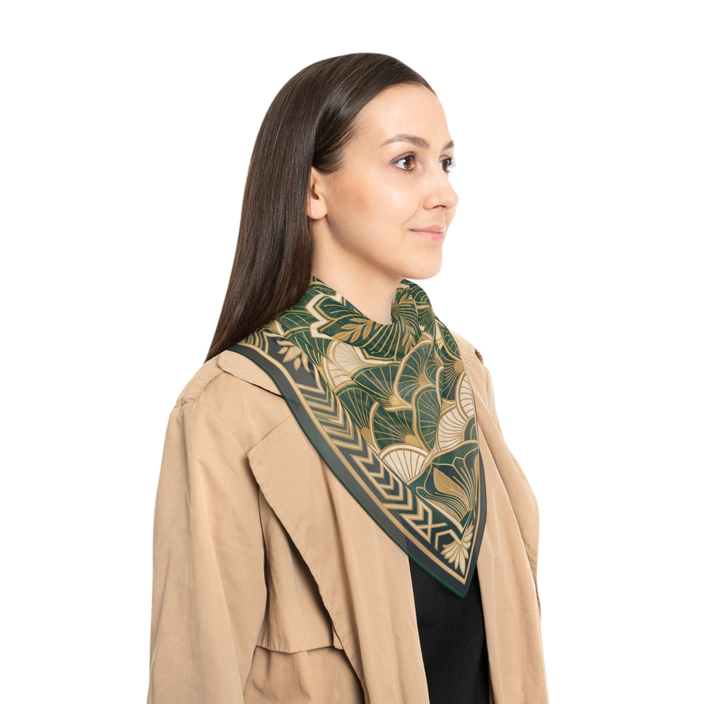Rochefort - Emerald Deco Fan Scarf