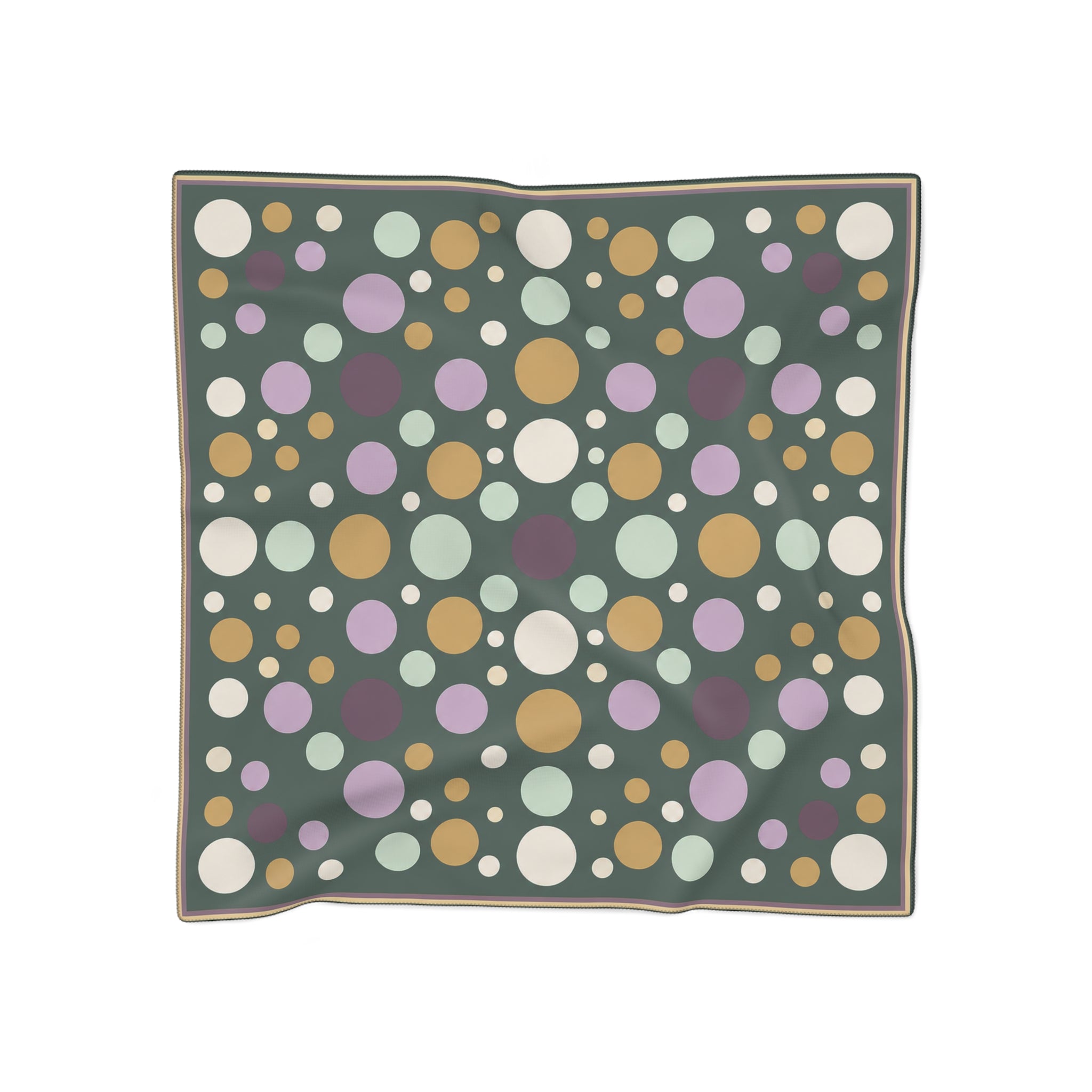 Countess of Valois Emerald Polka Dot Scarf
