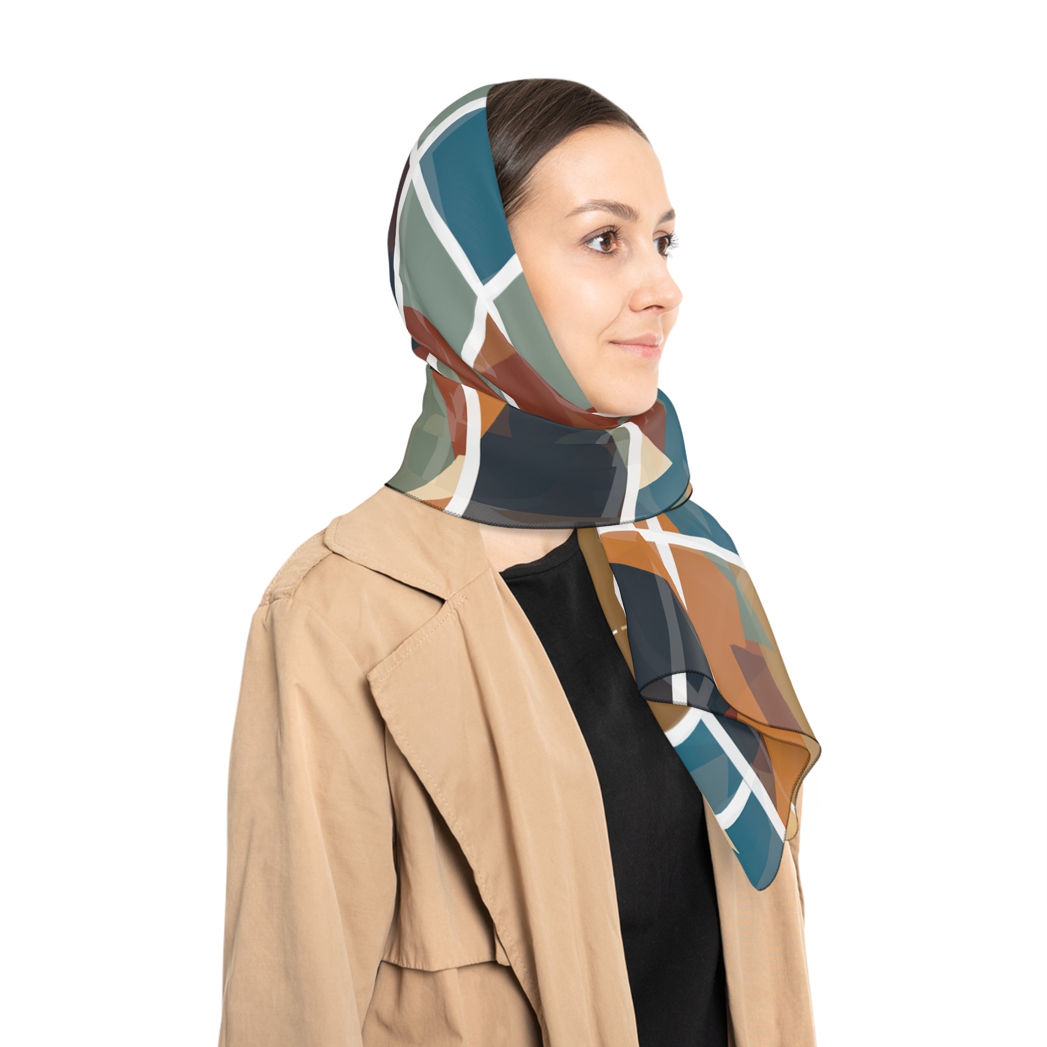 Vitelleschi - Fragmented Grid Scarf