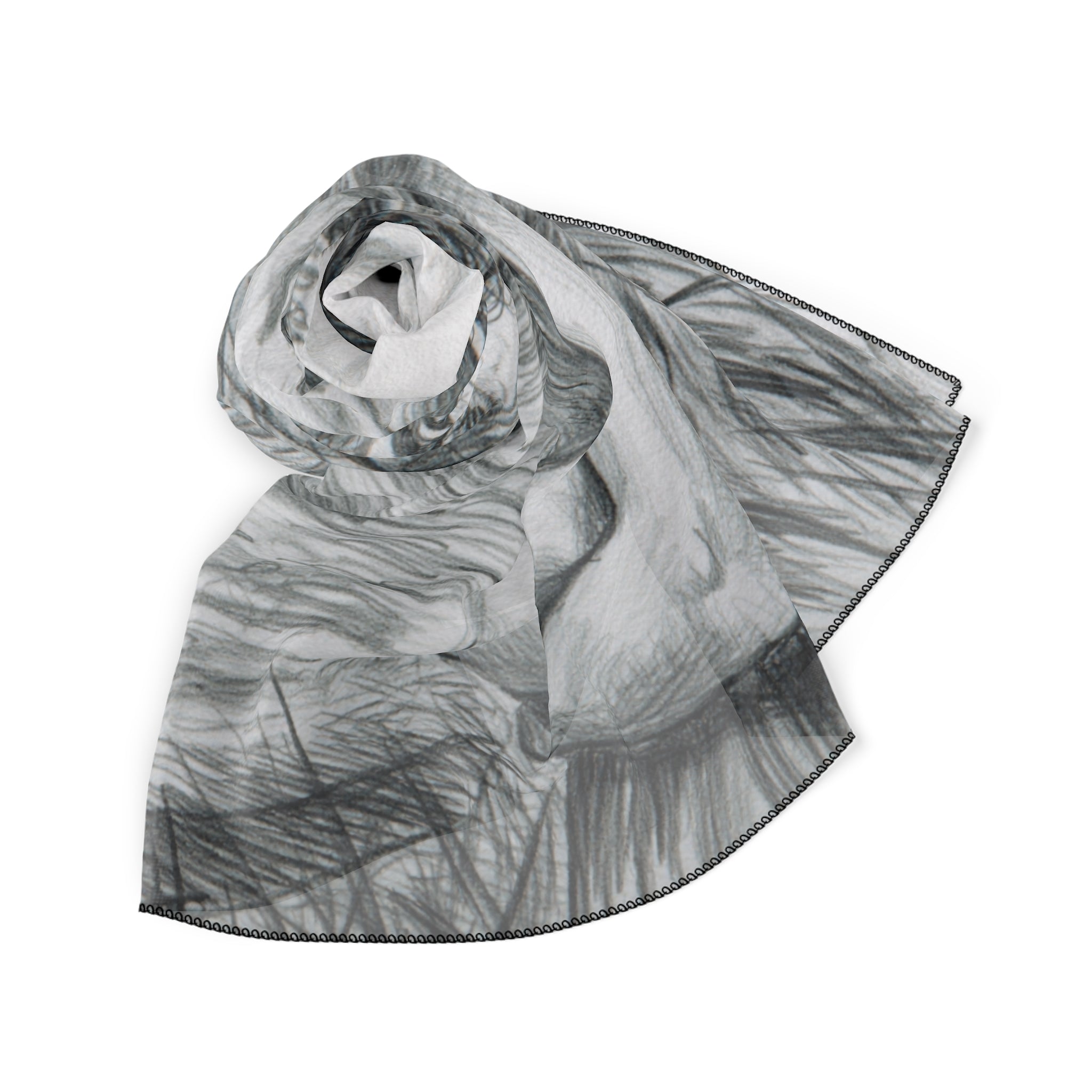 Wentworth - Serene Muse Sketch Scarf