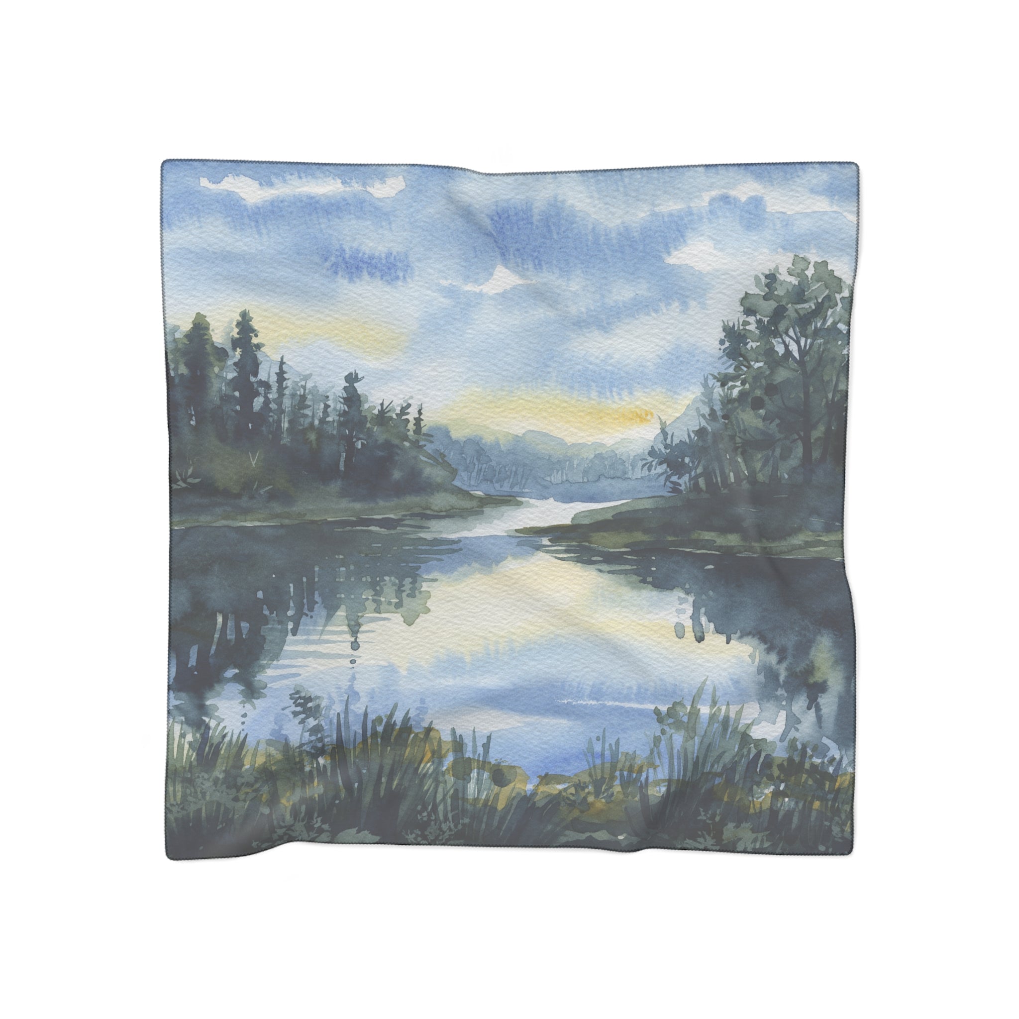 Froissart - Duchess of Blue Tranquility Scarf