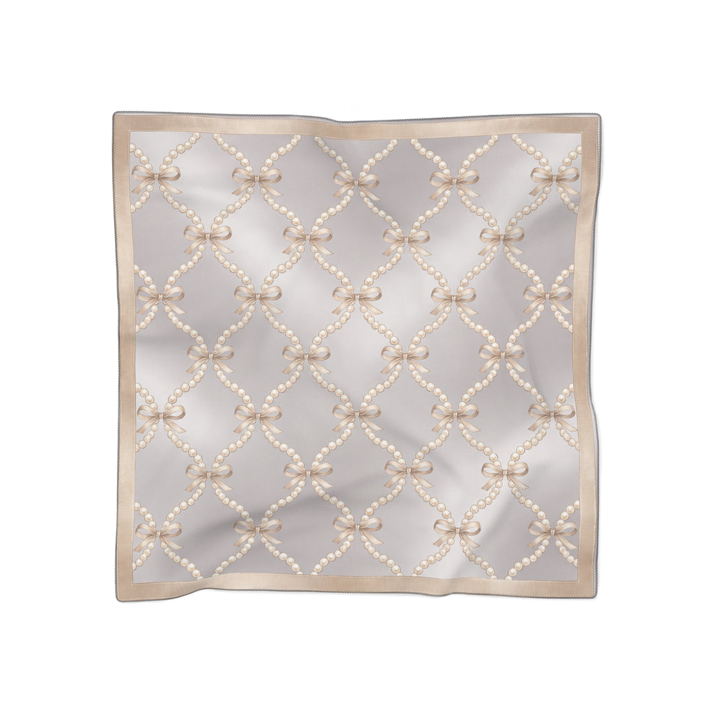 Torlonia - Pearl String Lattice Scarf
