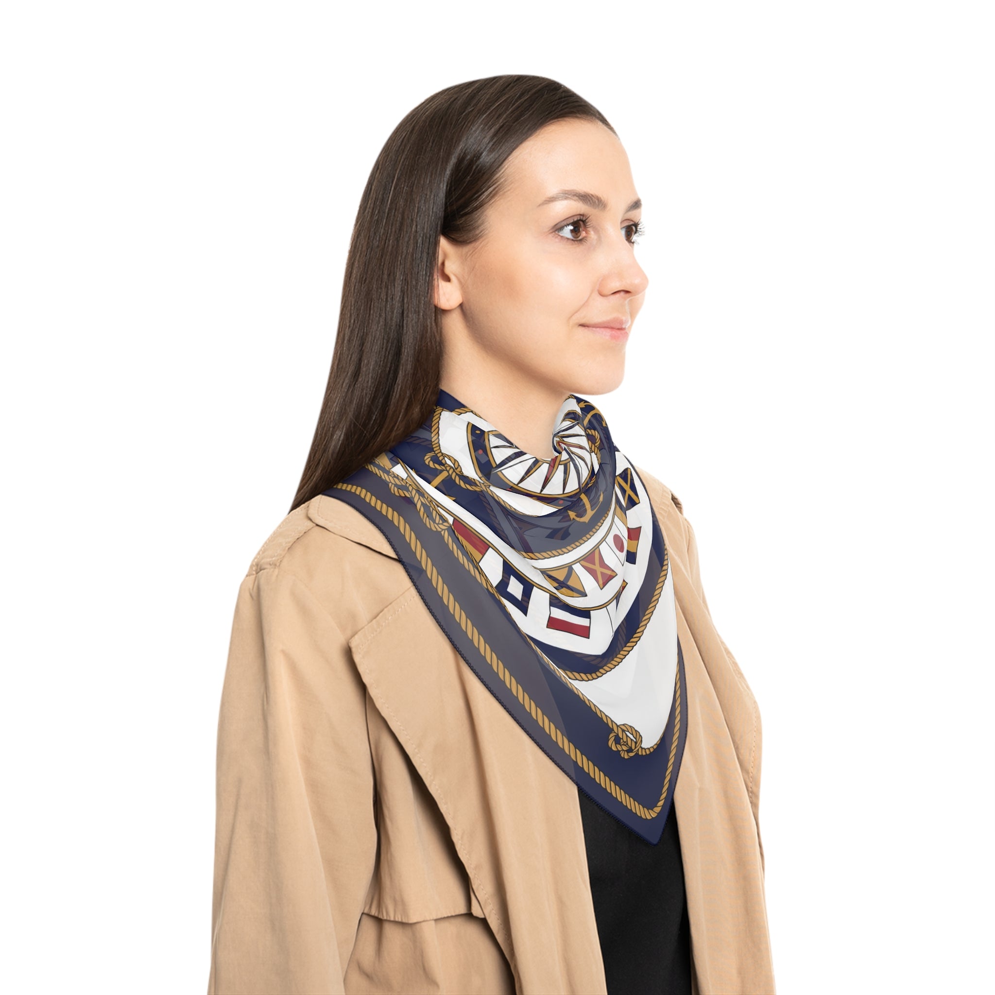 Albemarle - Nautical Rope Compass Scarf