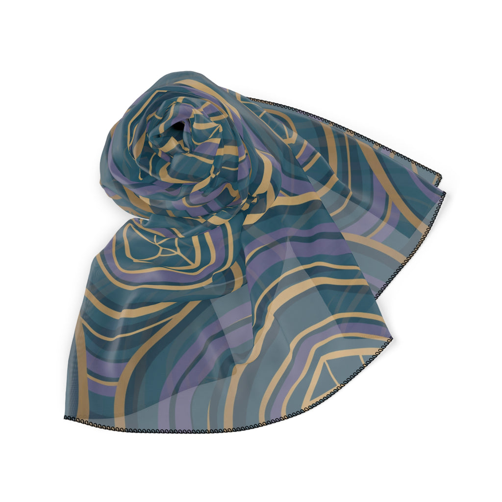 Clairvaux - Agate Geode Slice Scarf