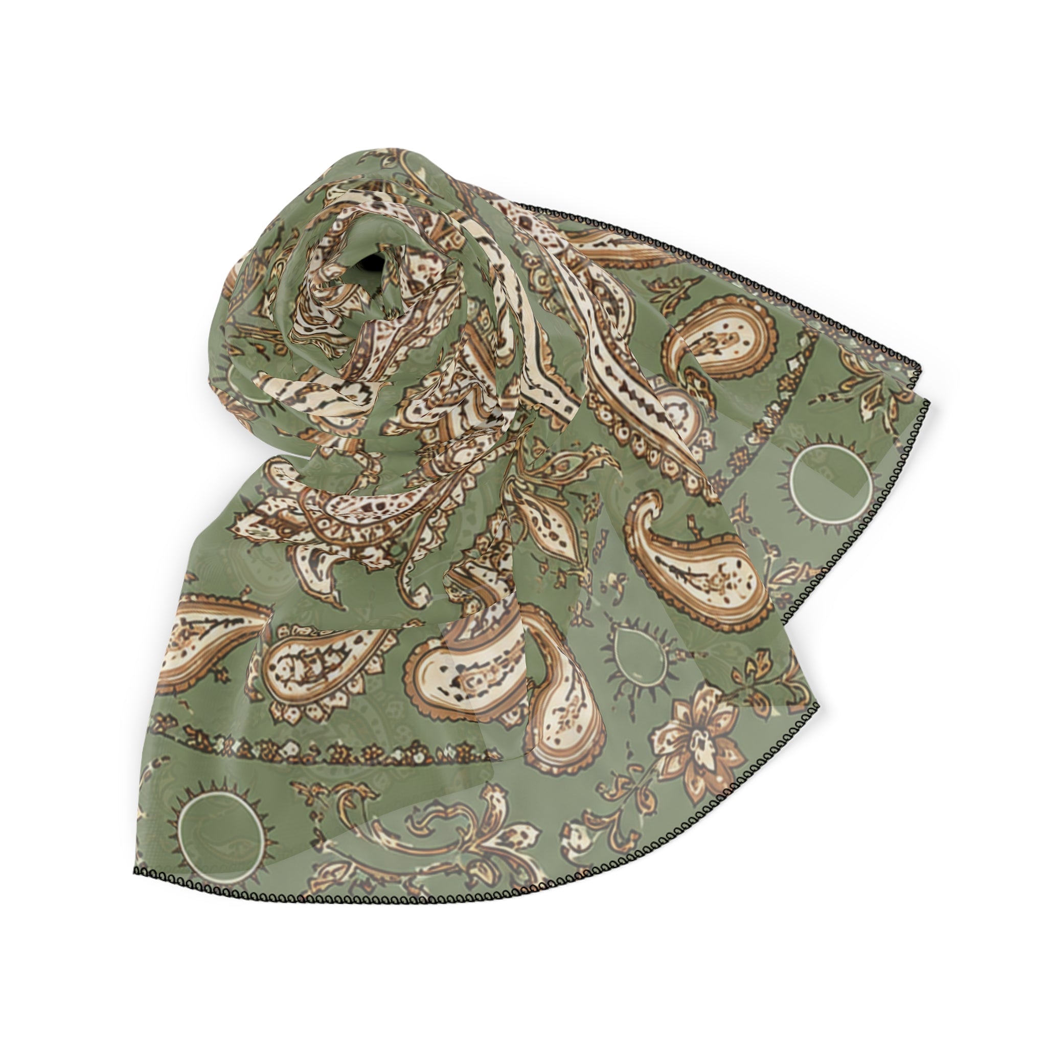 Valcárcel - Sage Paisley Vintage Scarf