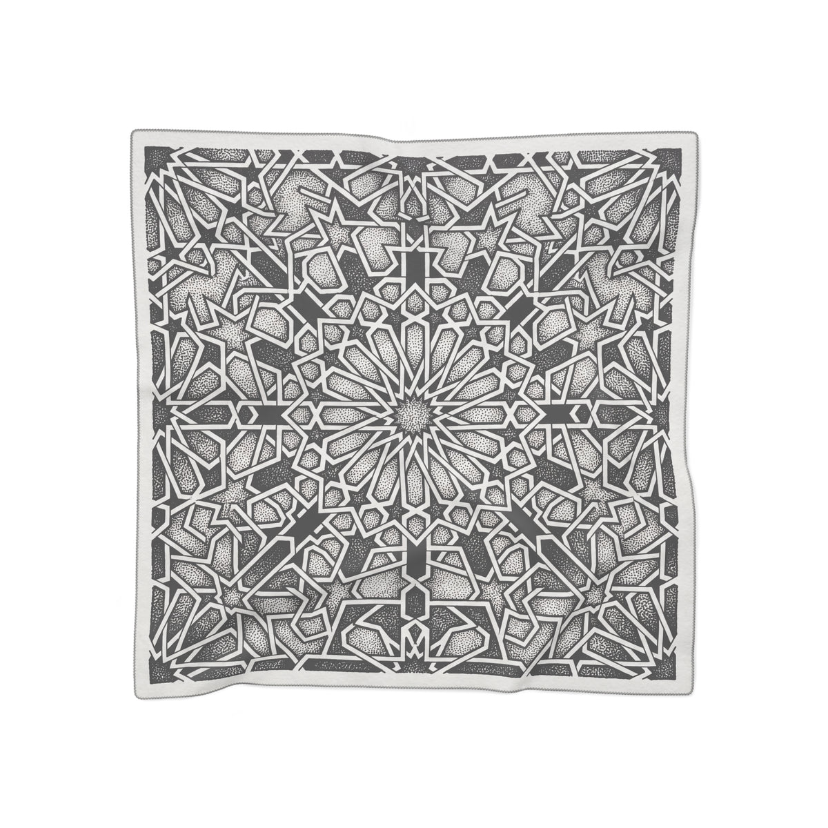 Santangelo - Noir Zellige Mosaic Scarf