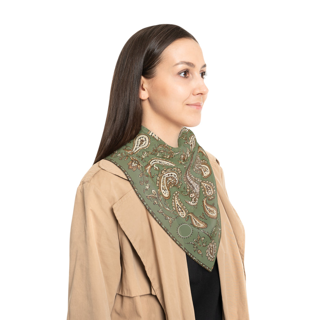 Valcárcel - Sage Paisley Vintage Scarf