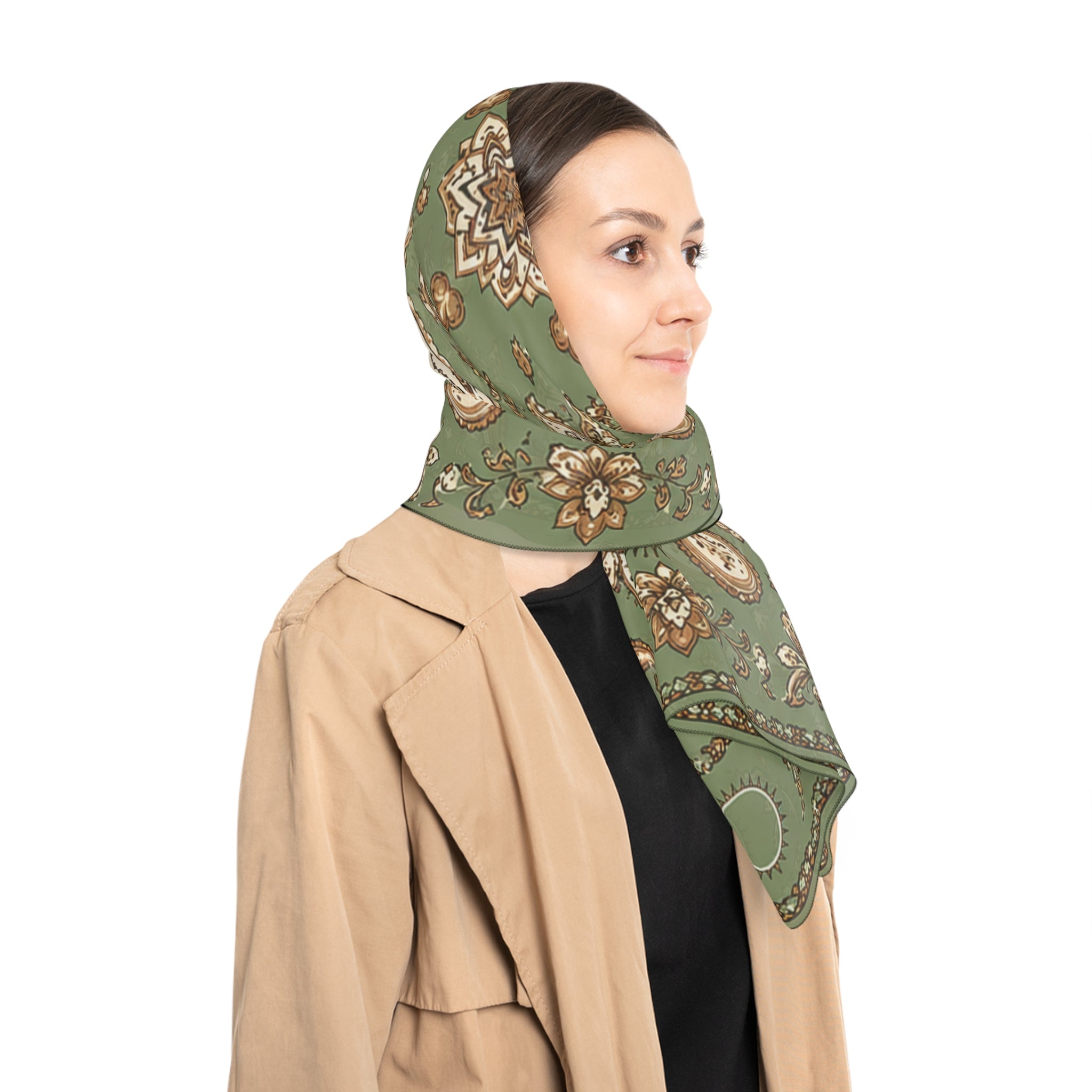 Valcárcel - Sage Paisley Vintage Scarf
