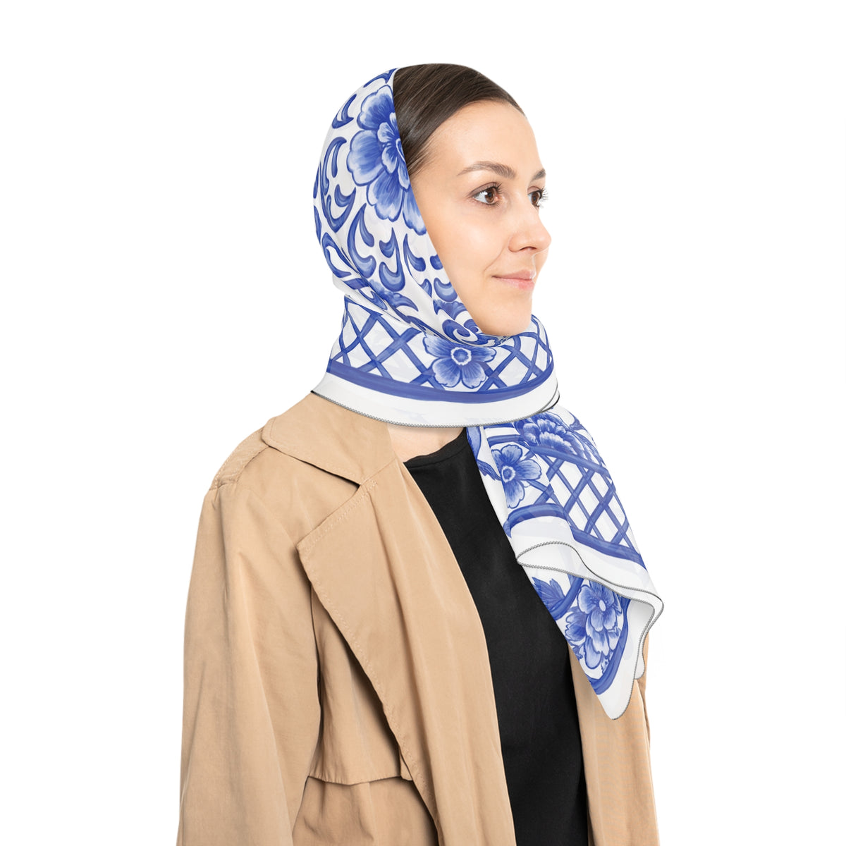 Ashford - Porcelain Chinoiserie Bloom Scarf