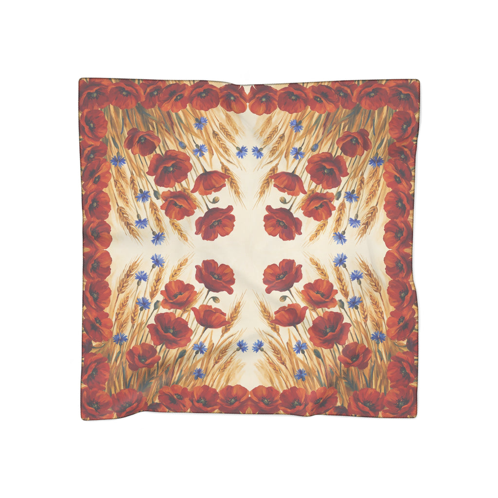 Talmont - Poppy & Wheat Meadow Scarf
