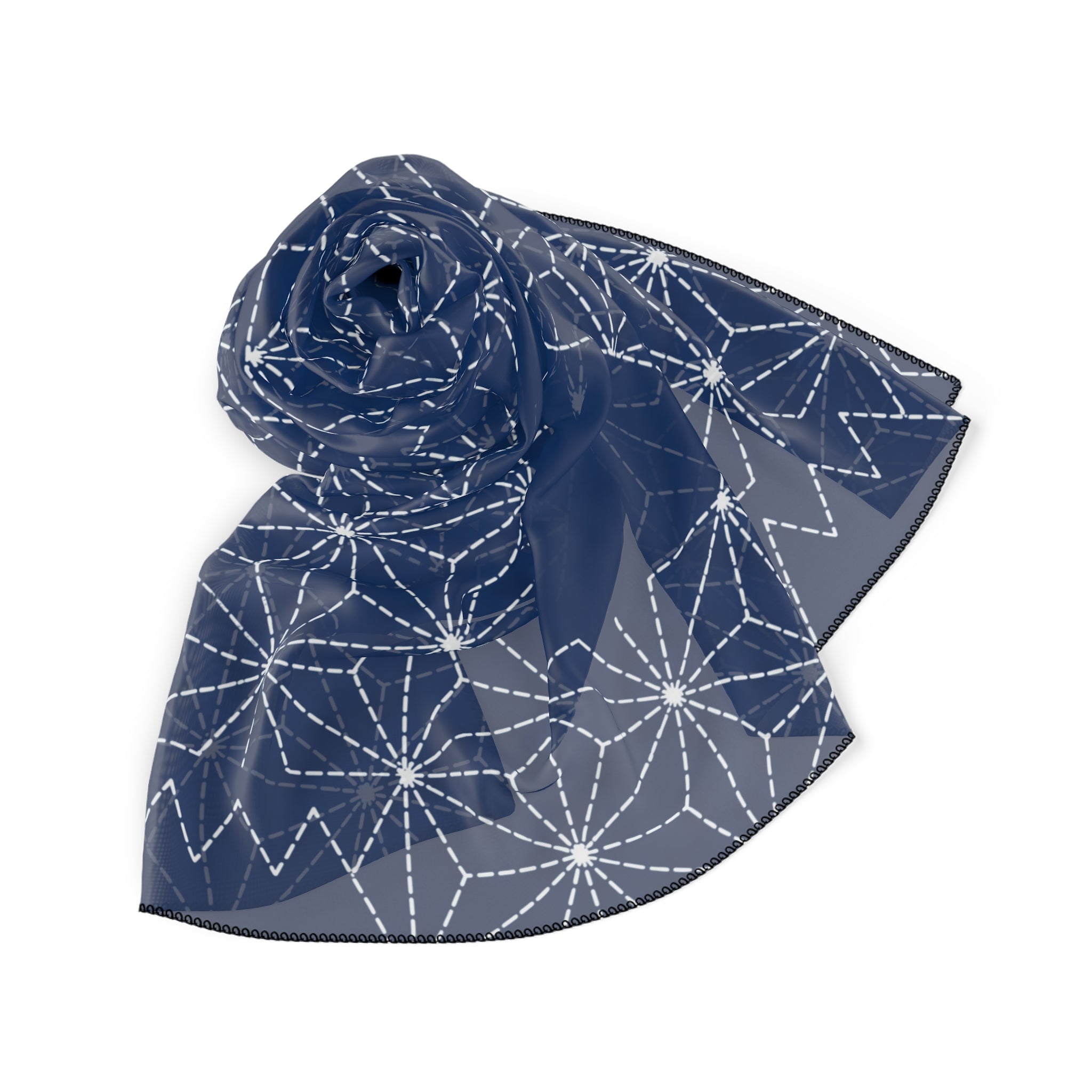 Narváez - Sashiko Stitch Wave Scarf