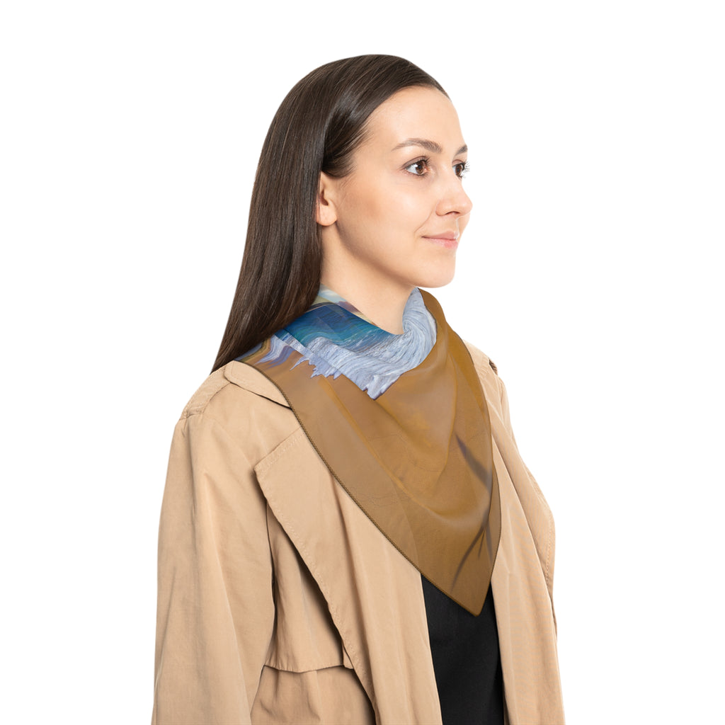 Featherstone - Countess of Golden Tides Silk Scarf