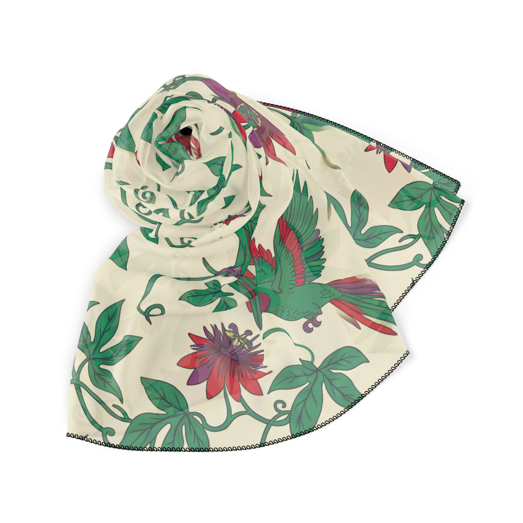 Prescott - Emerald Parrot Passiflora Scarf
