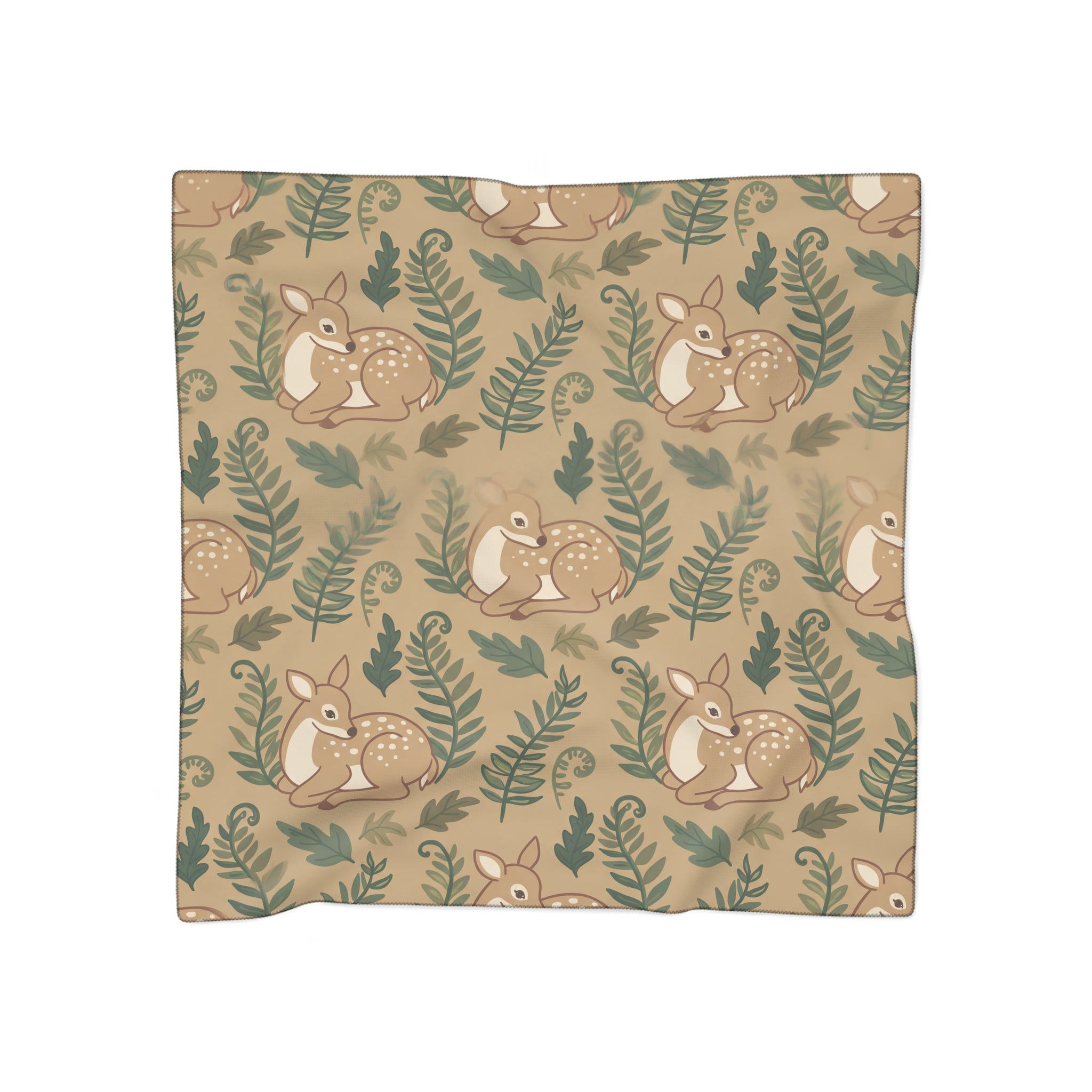 Peralta - Woodland Fawn Fern Scarf