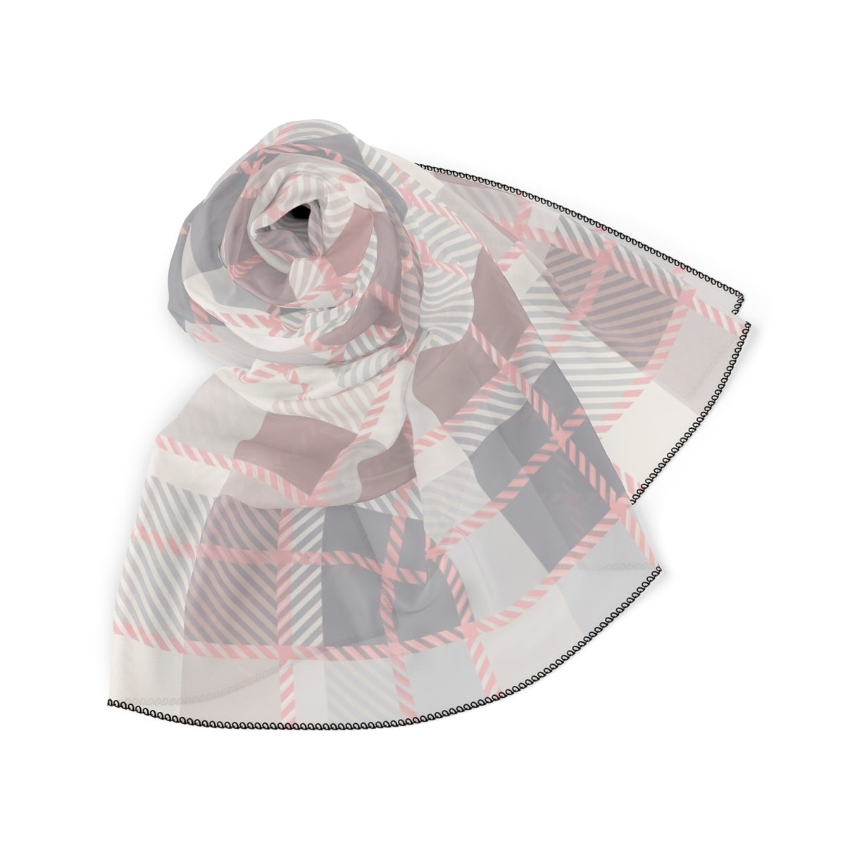 Ashwell - Blush Glen Plaid Scarf
