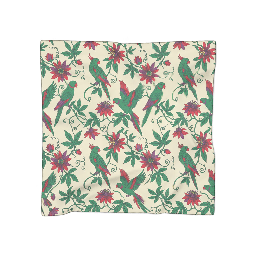 Prescott - Emerald Parrot Passiflora Scarf