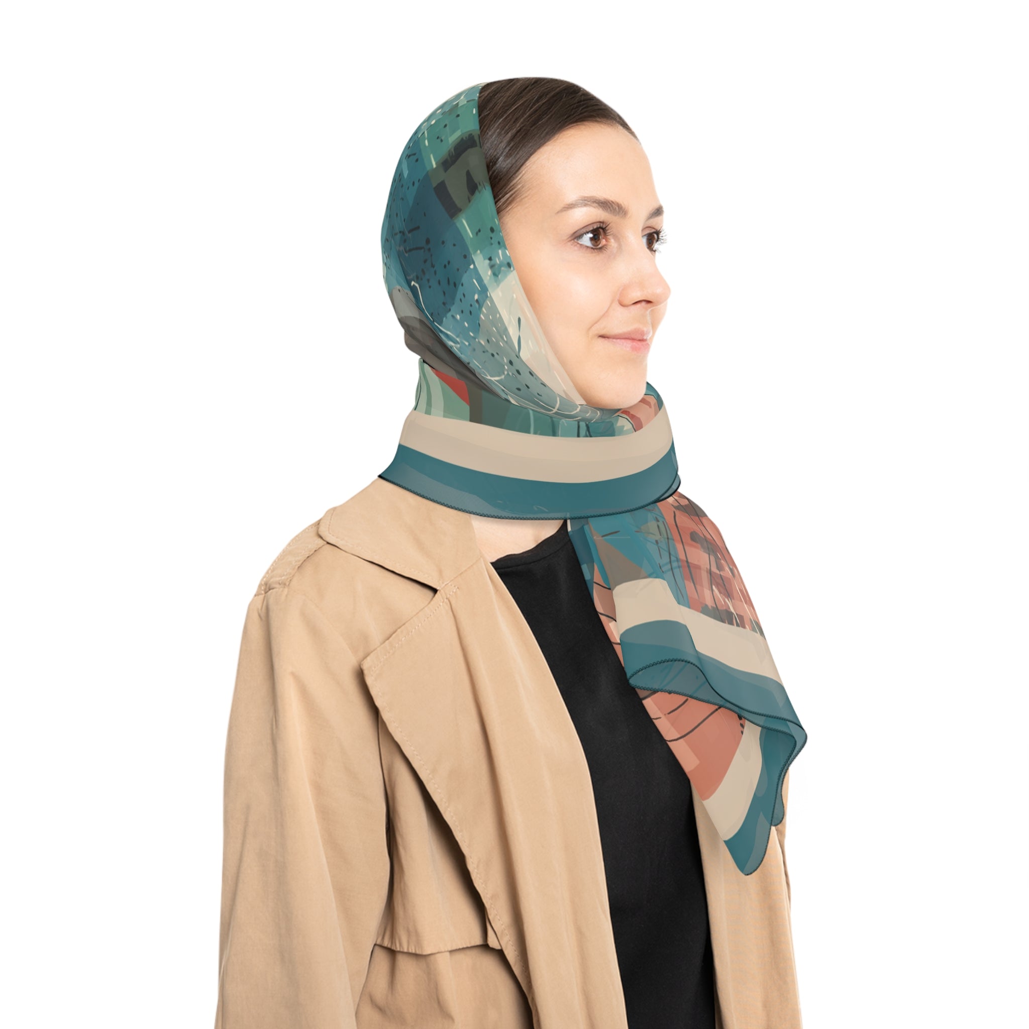 Wellesley - Terracotta Drift Scarf
