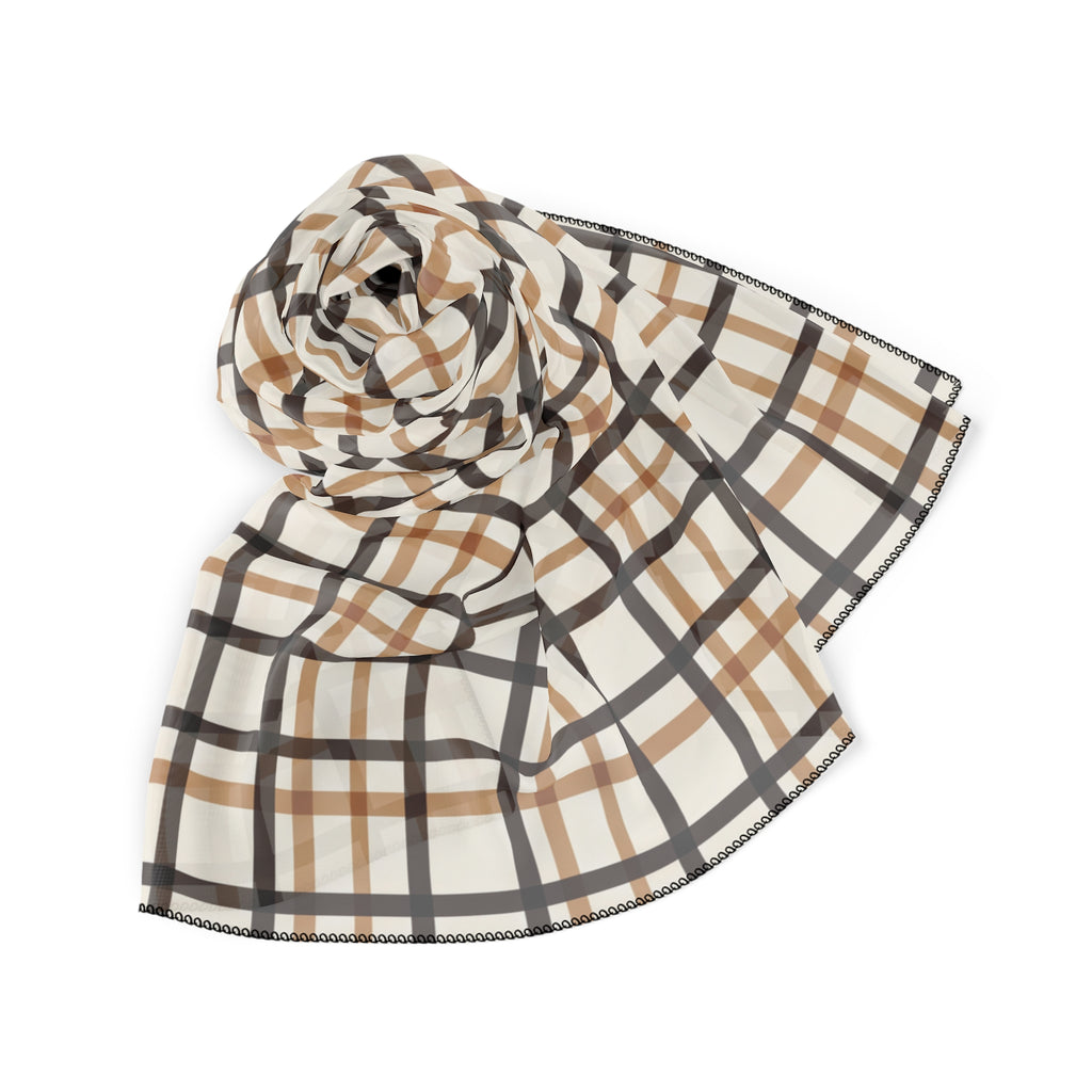 Cotgrave - Espresso Tattersall Scarf