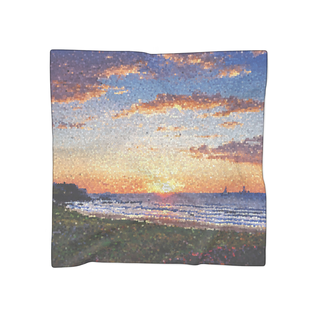 Mondragón - Viscountess of Sunlit Mosaic Silk Scarf