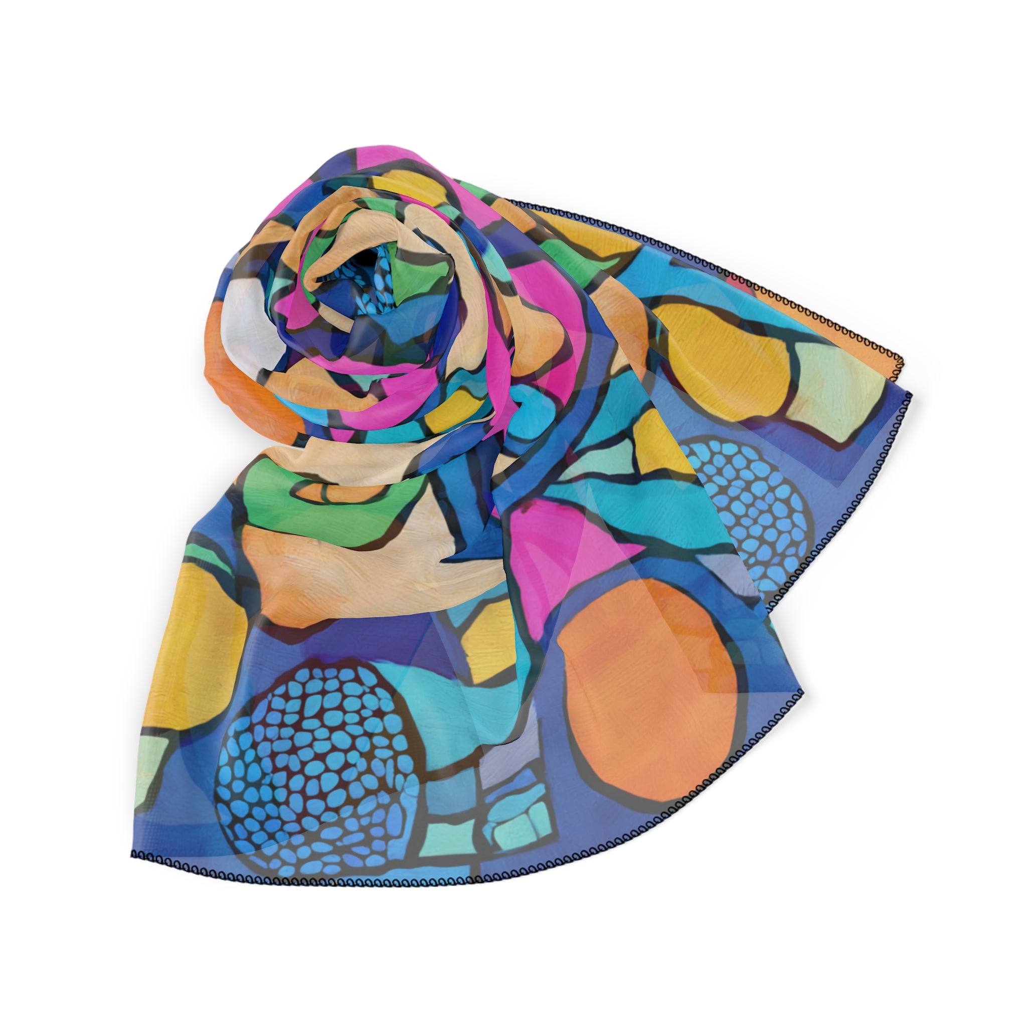 Toledo - Radiant Kaleido Bloom Scarf