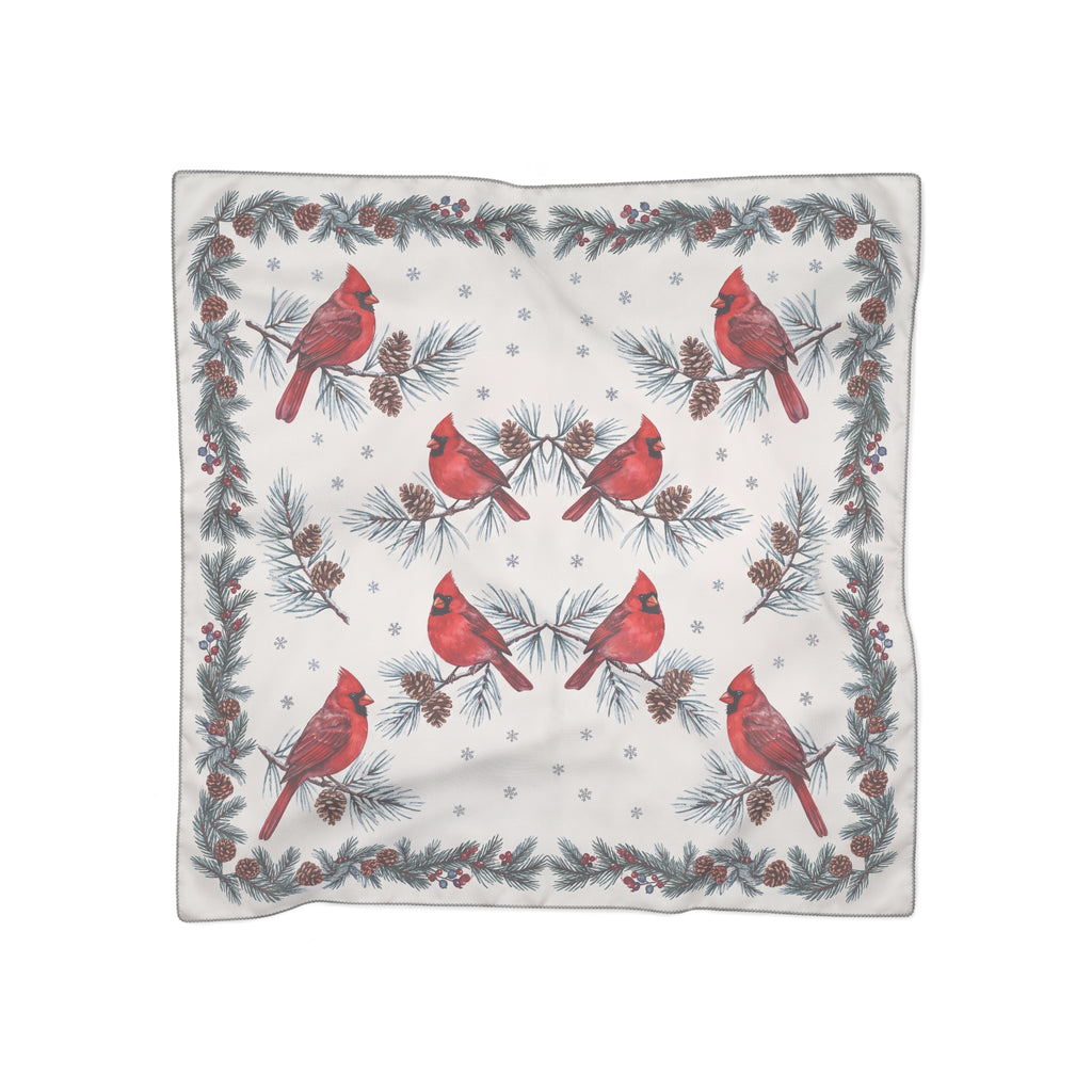 Northcote - Winter Cardinal Pine Scarf