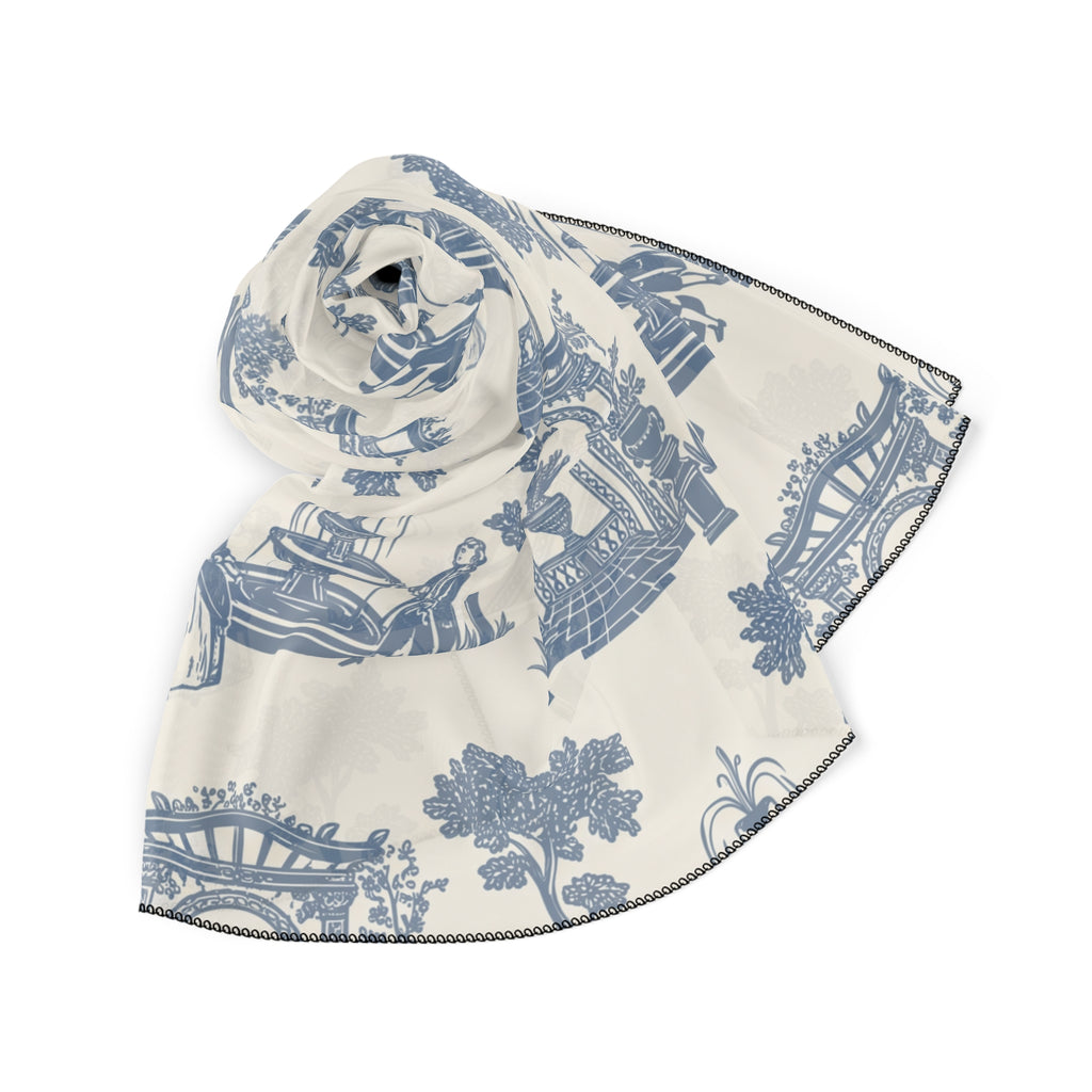 Fontaine - Versailles Fountain Toile Scarf
