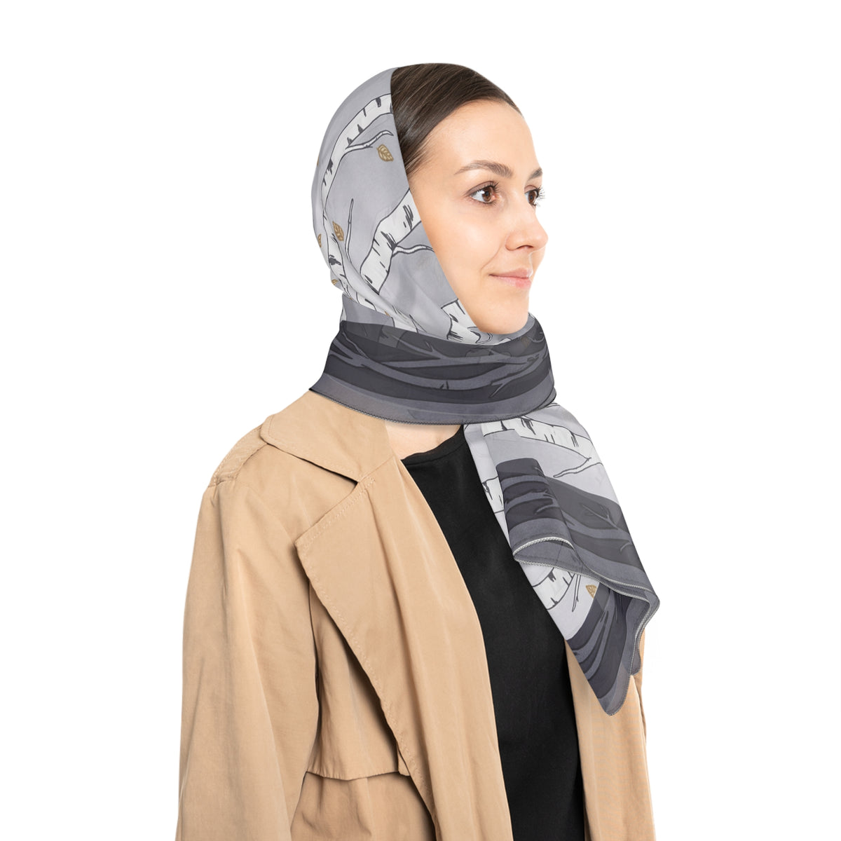 Ashbourne - Silver Birch Grove Scarf
