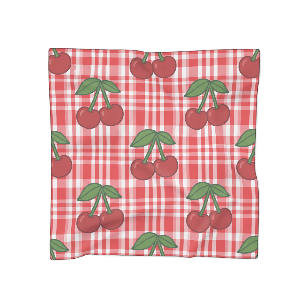 Sanseverino - Gingham Cherry Picnic Scarf