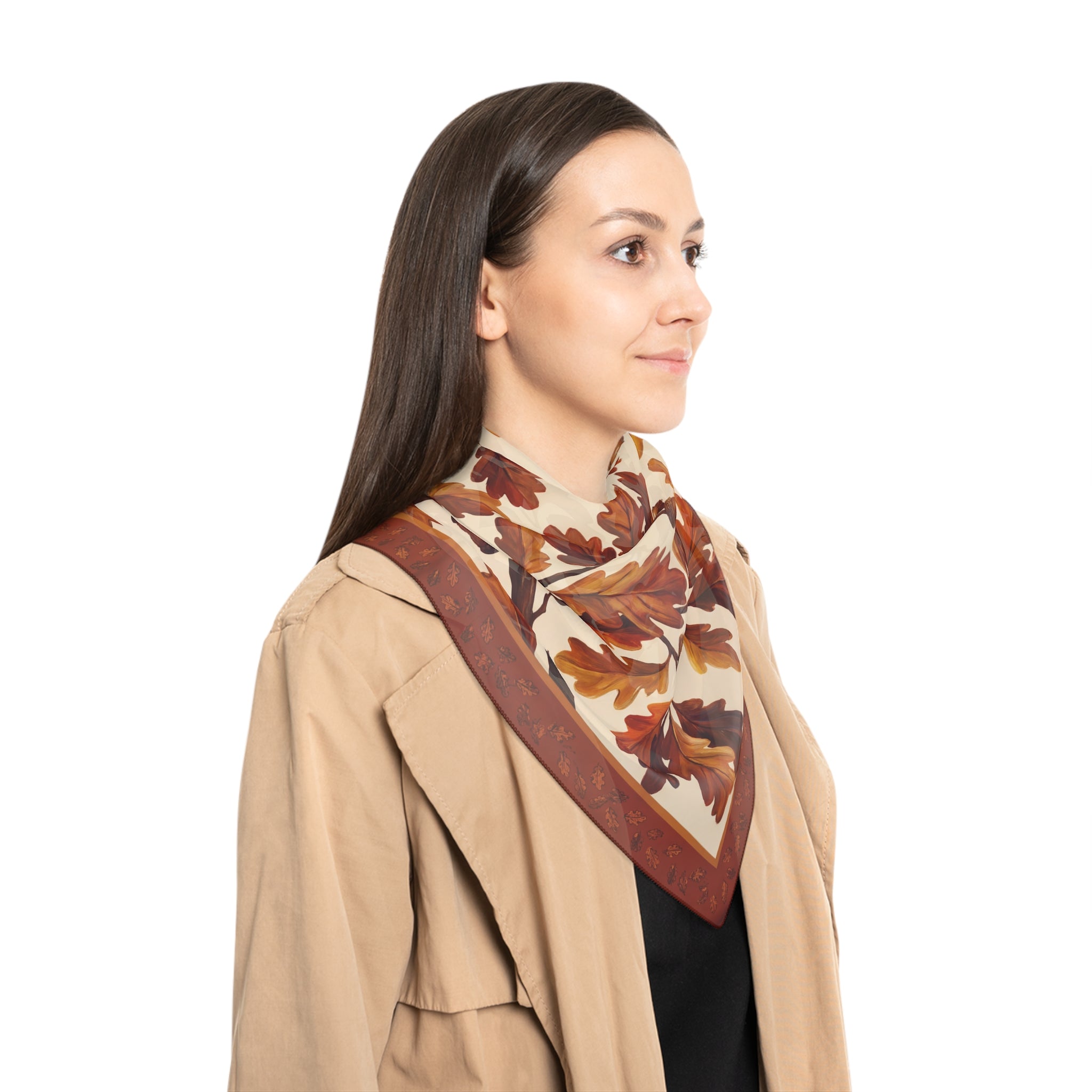 Alderley - Autumn Oak & Acorn Scarf