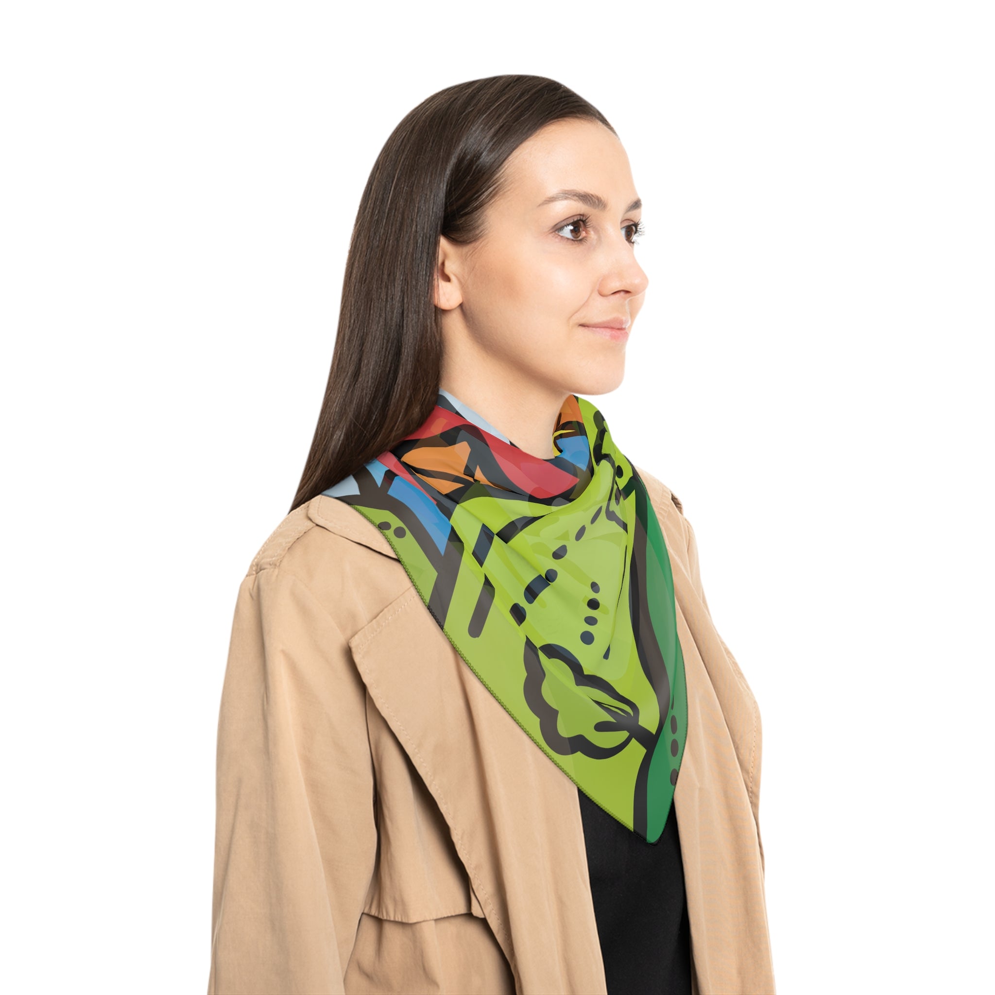 Villalobos - Countryside Windmill Charm Scarf