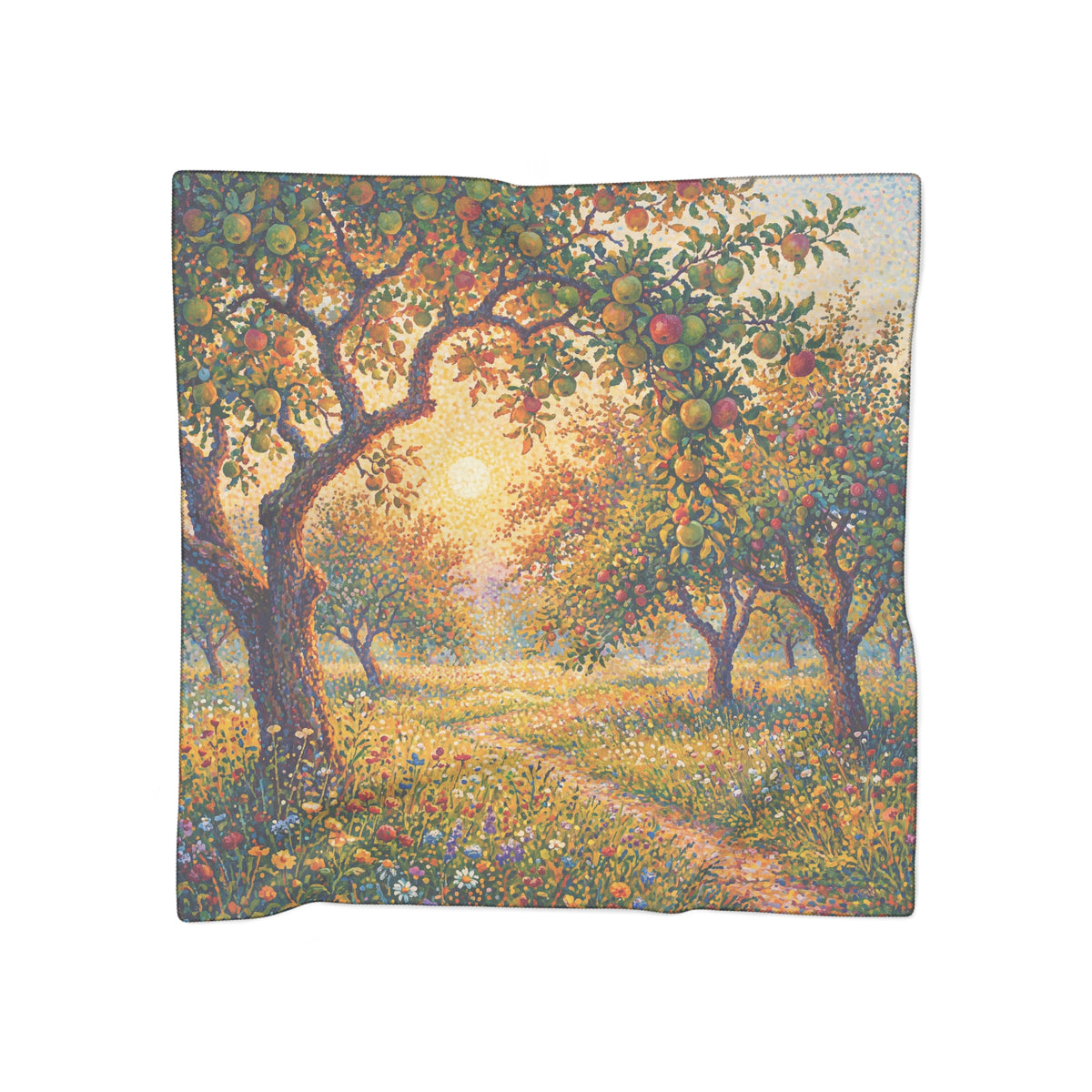 Moretti - Orchard Afternoon Pointillist Scarf