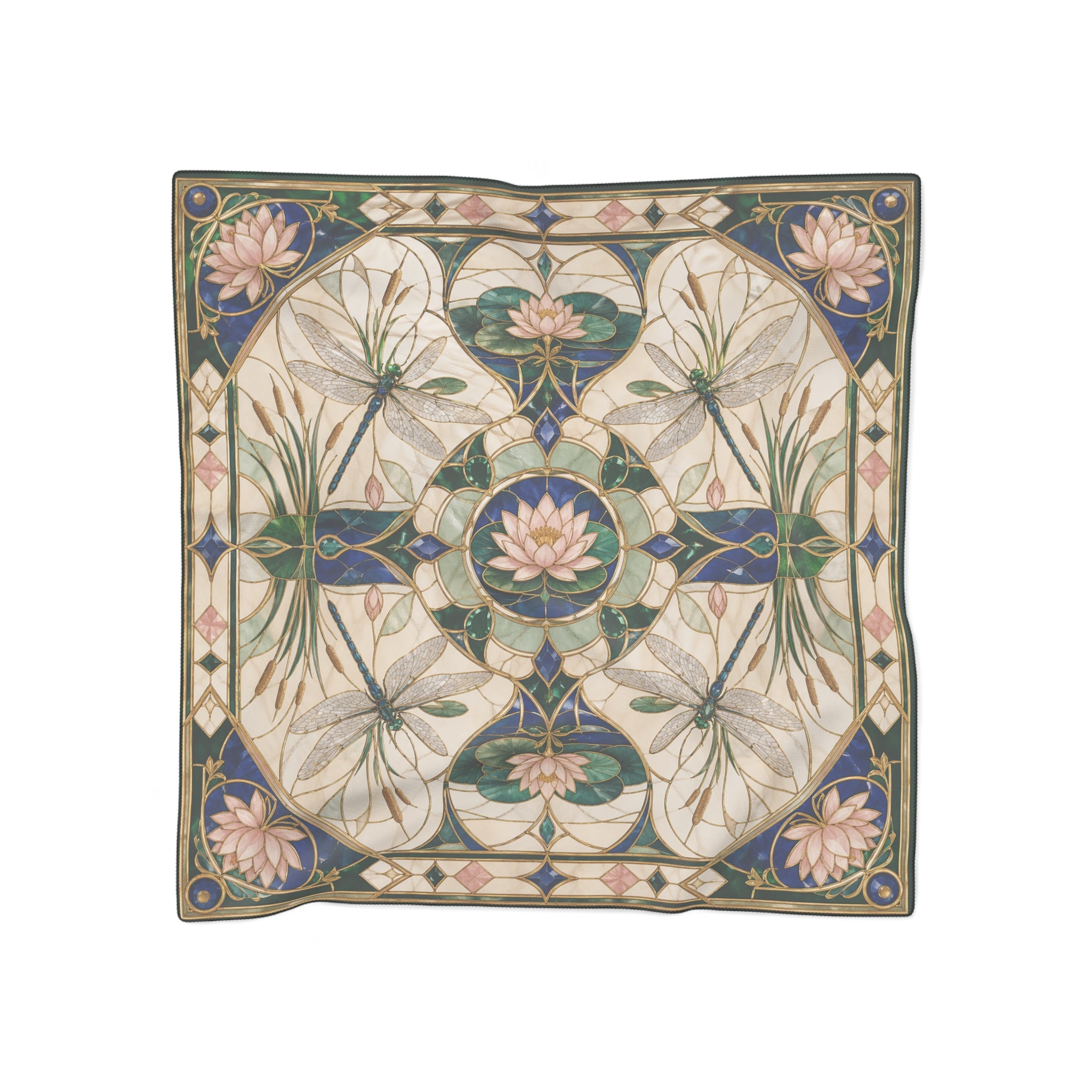 Duchess of Lotus Dragonfly Scarf