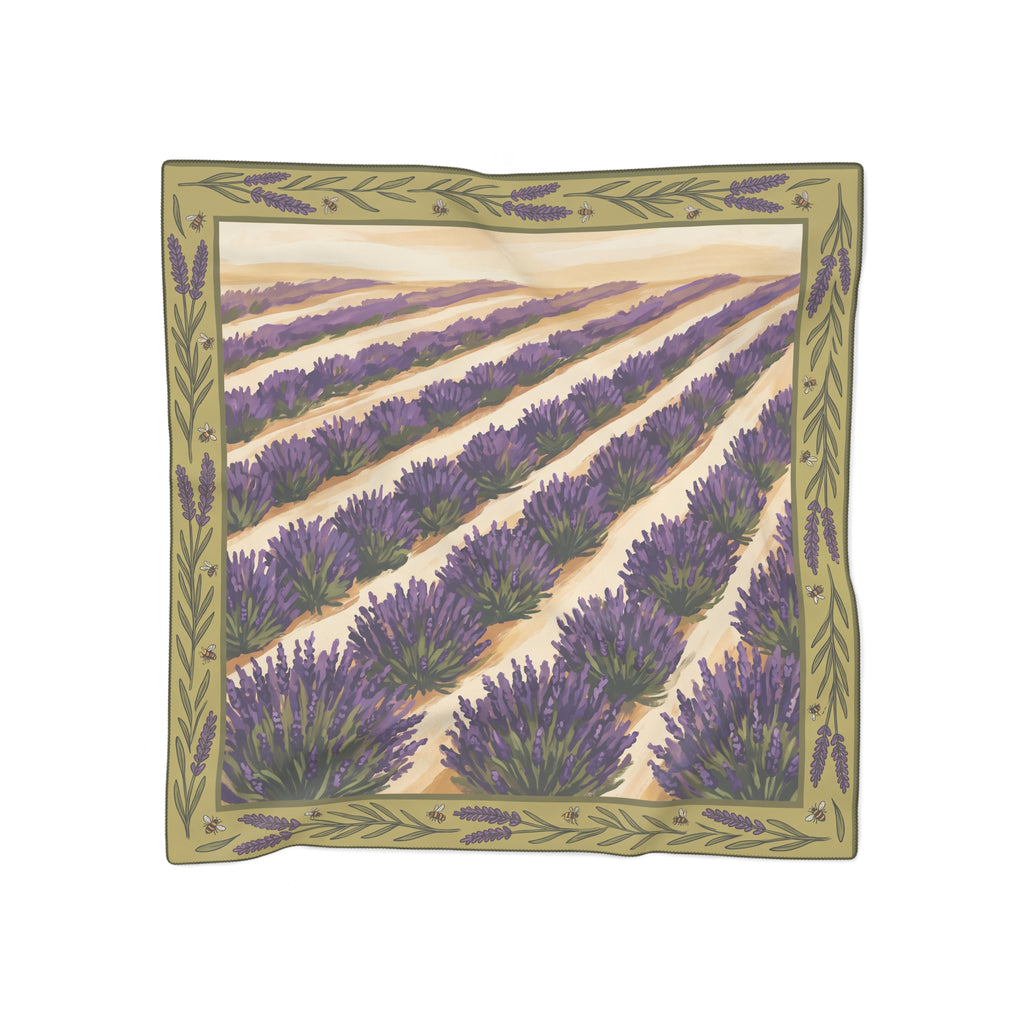 Duvernay - Lavender Field Stripe Scarf