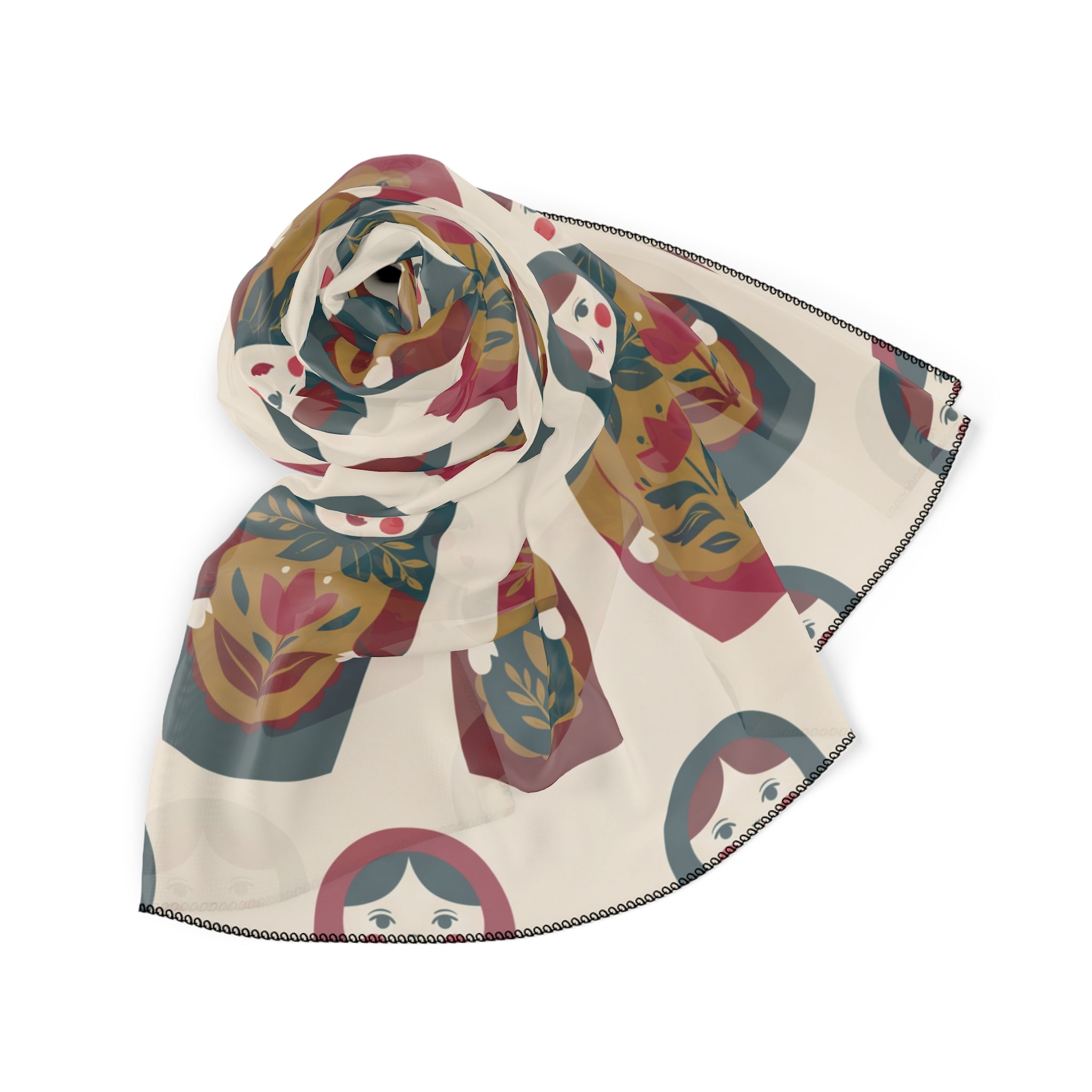 Tavera - Matryoshka Garden Doll Scarf