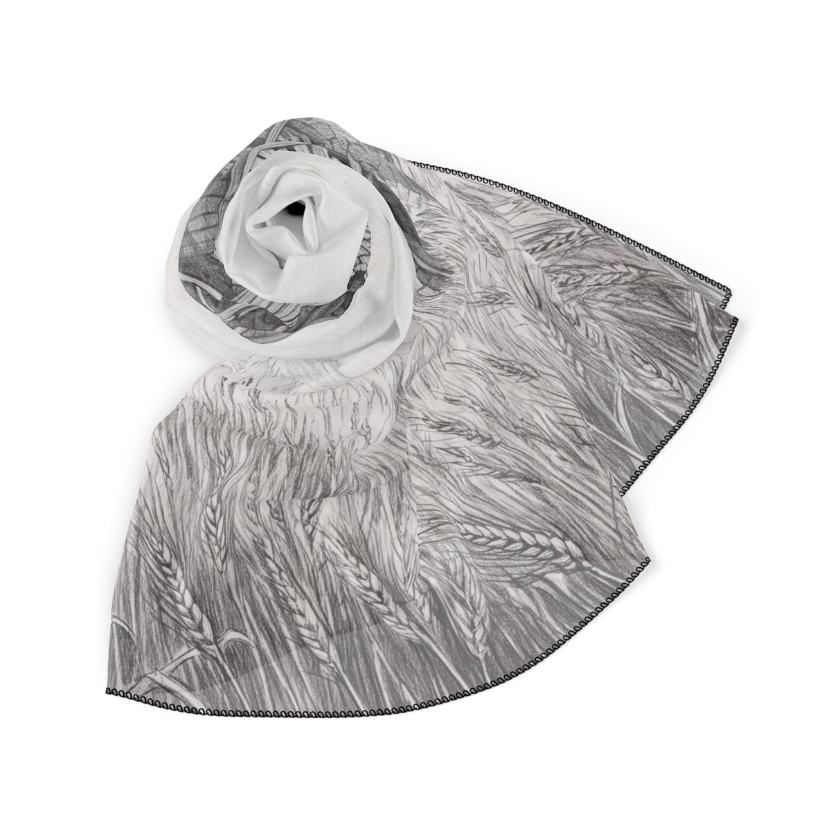 Hartwell - Windmill Field Sketch Scarf