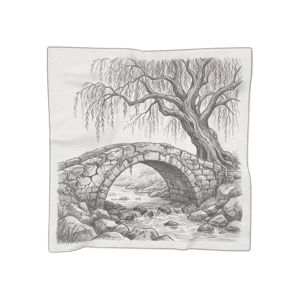 Ellingham - Stone Bridge Sketch Scarf