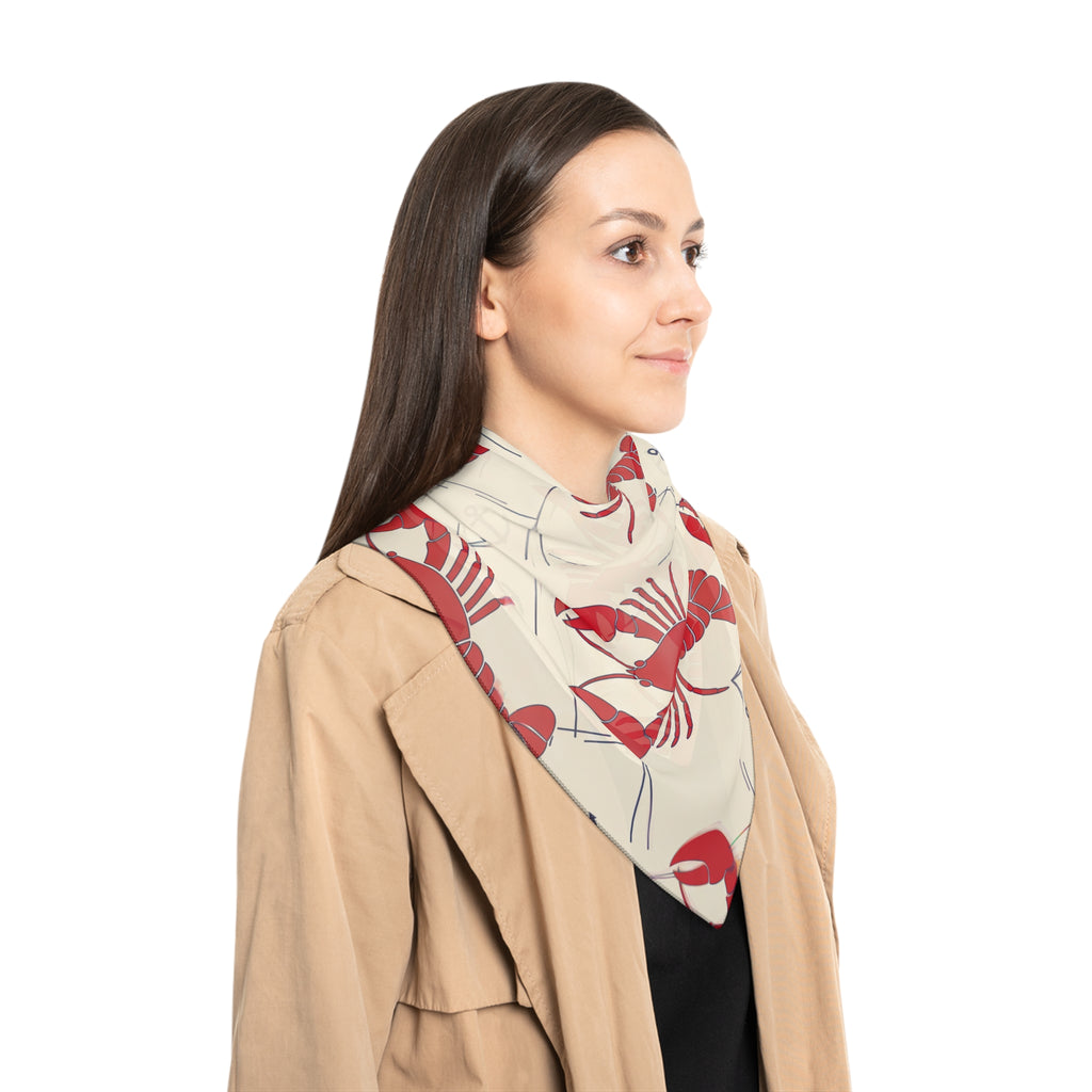Chadwick - Scarlet Lobster Riviera Scarf