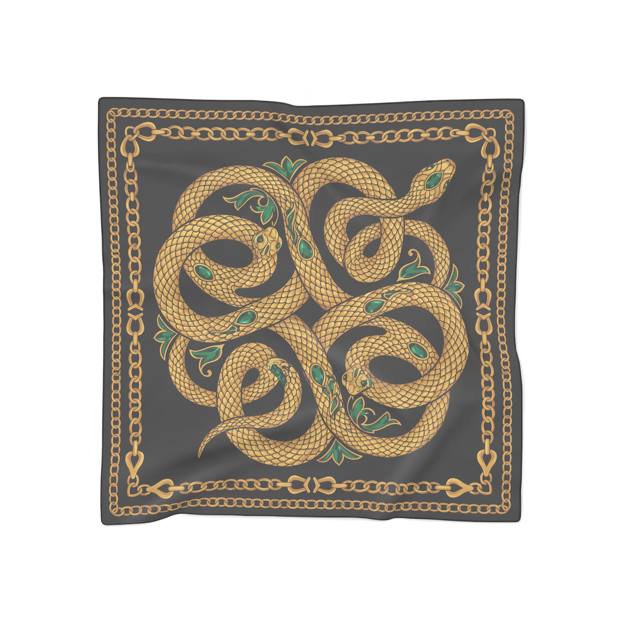 Lyndhurst - Gilded Serpent Knot Scarf