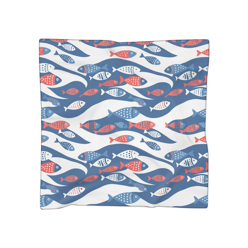 Santorelli - Aegean Fish Shoal Scarf